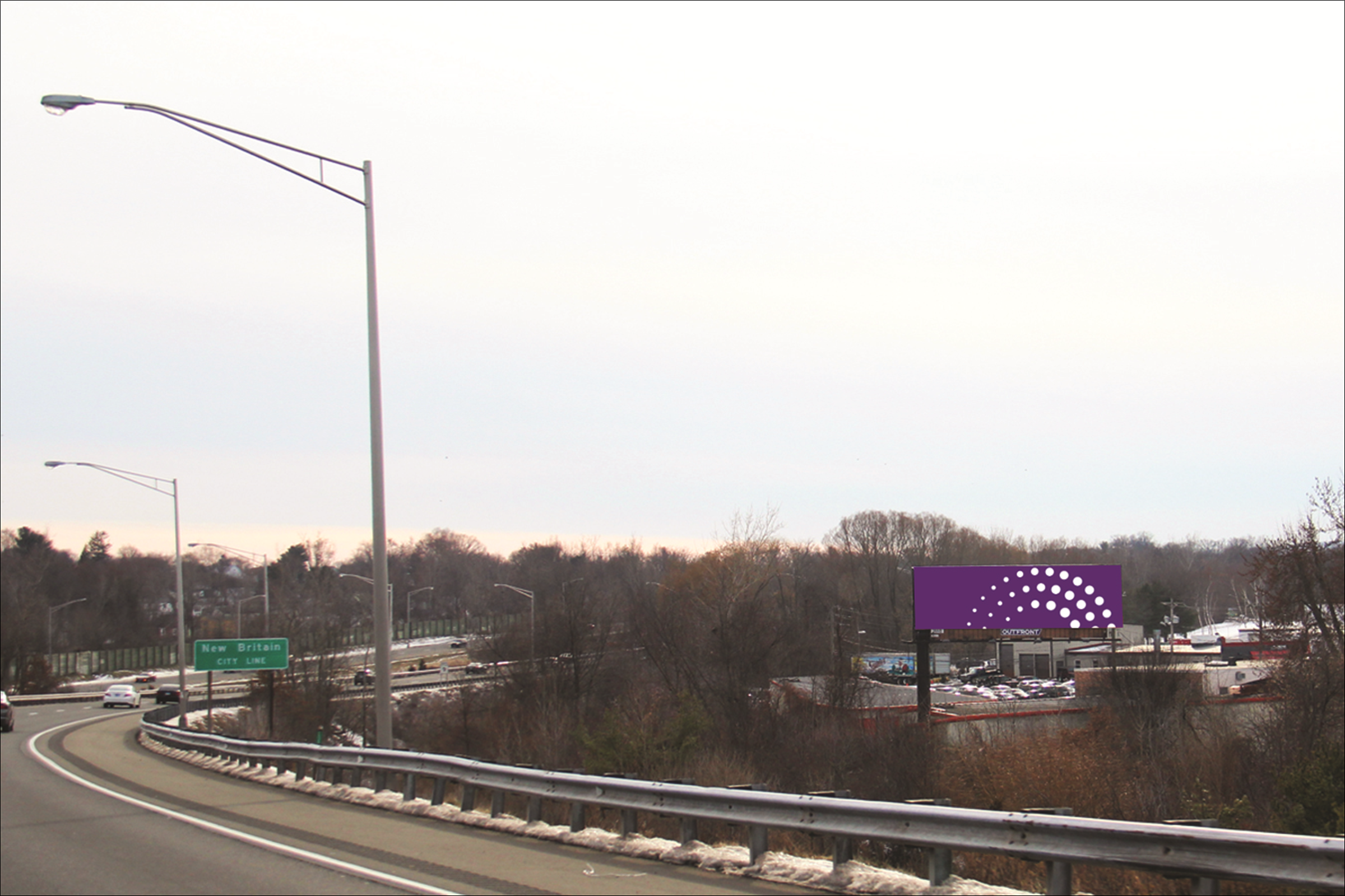 Rt 9 200 ft S/O Rt 175 W/S