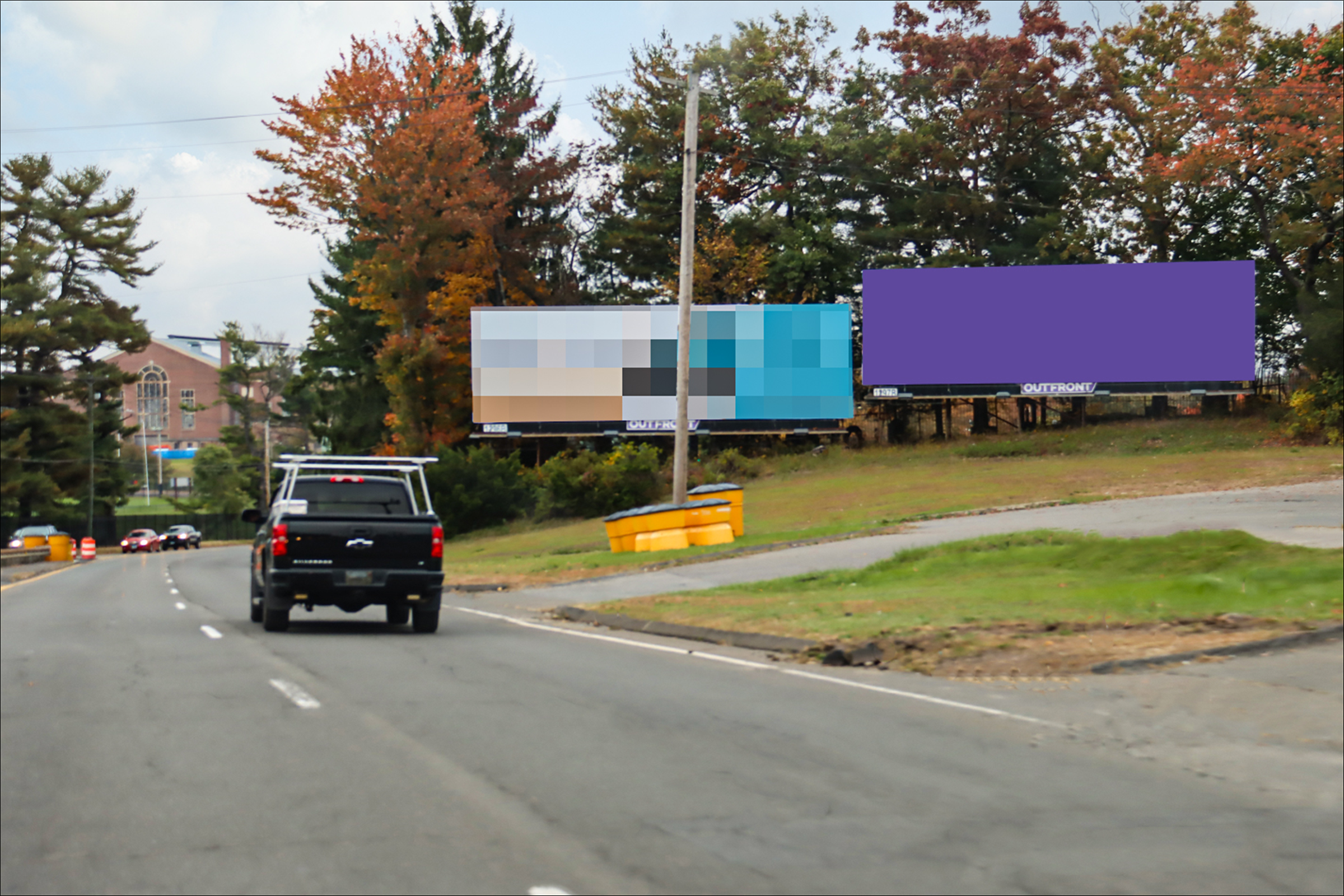 Derby Ave 600 ft E/O Forest Rd. S/S