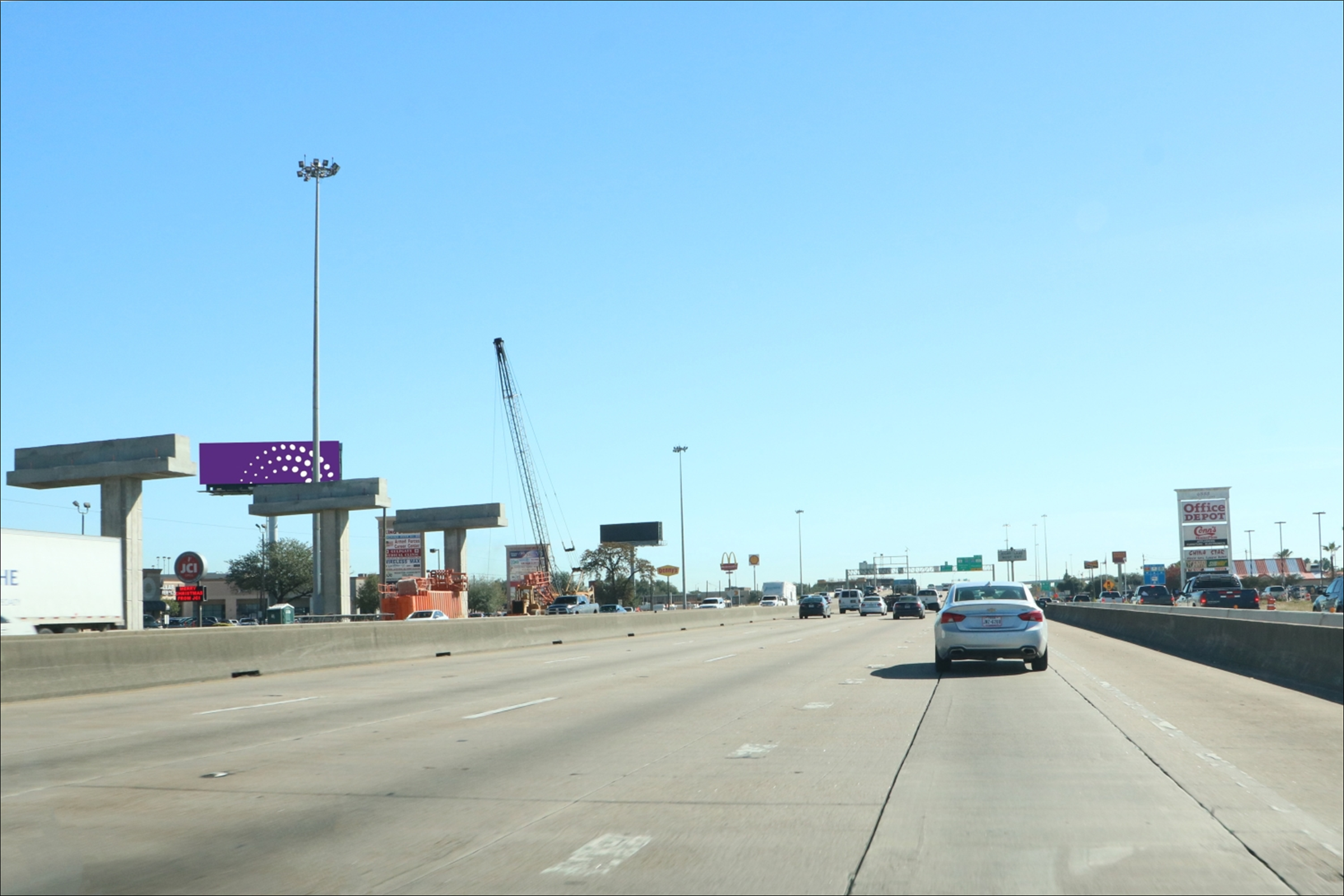 I-45S 2000.00 ft S/O Griggs E/S
