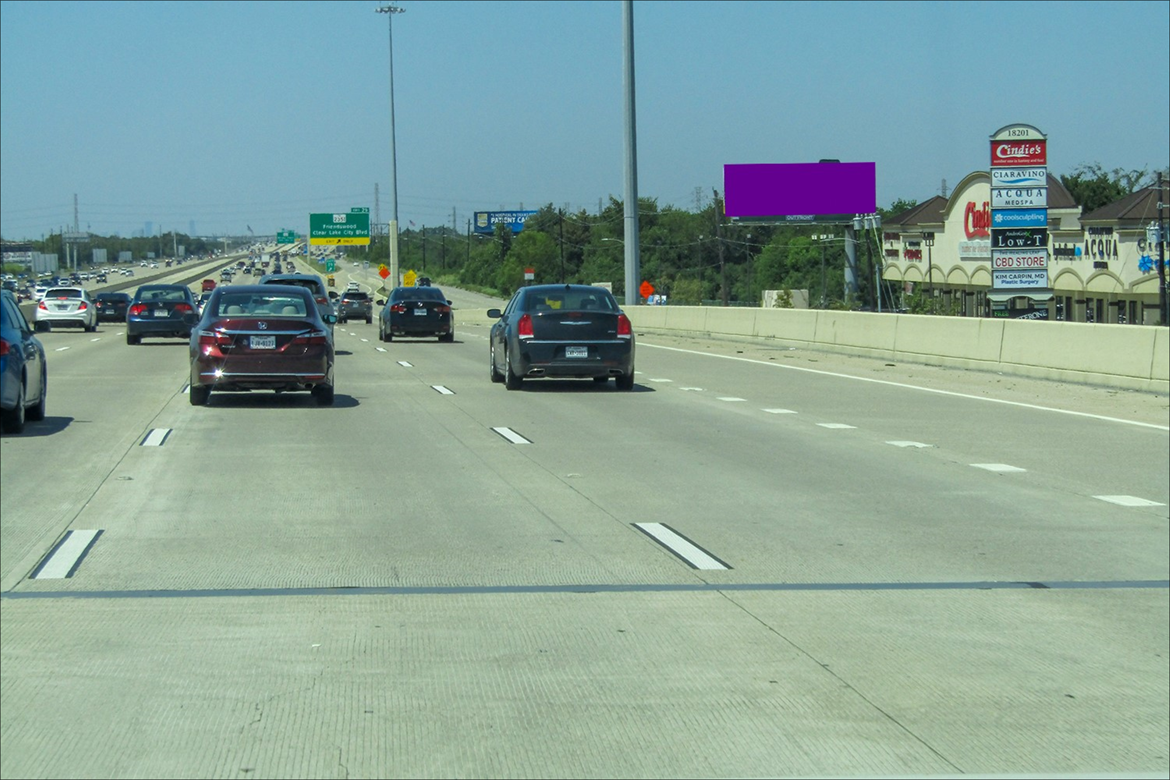 I-45S 1200.00 ft N/O El Dorado E/S