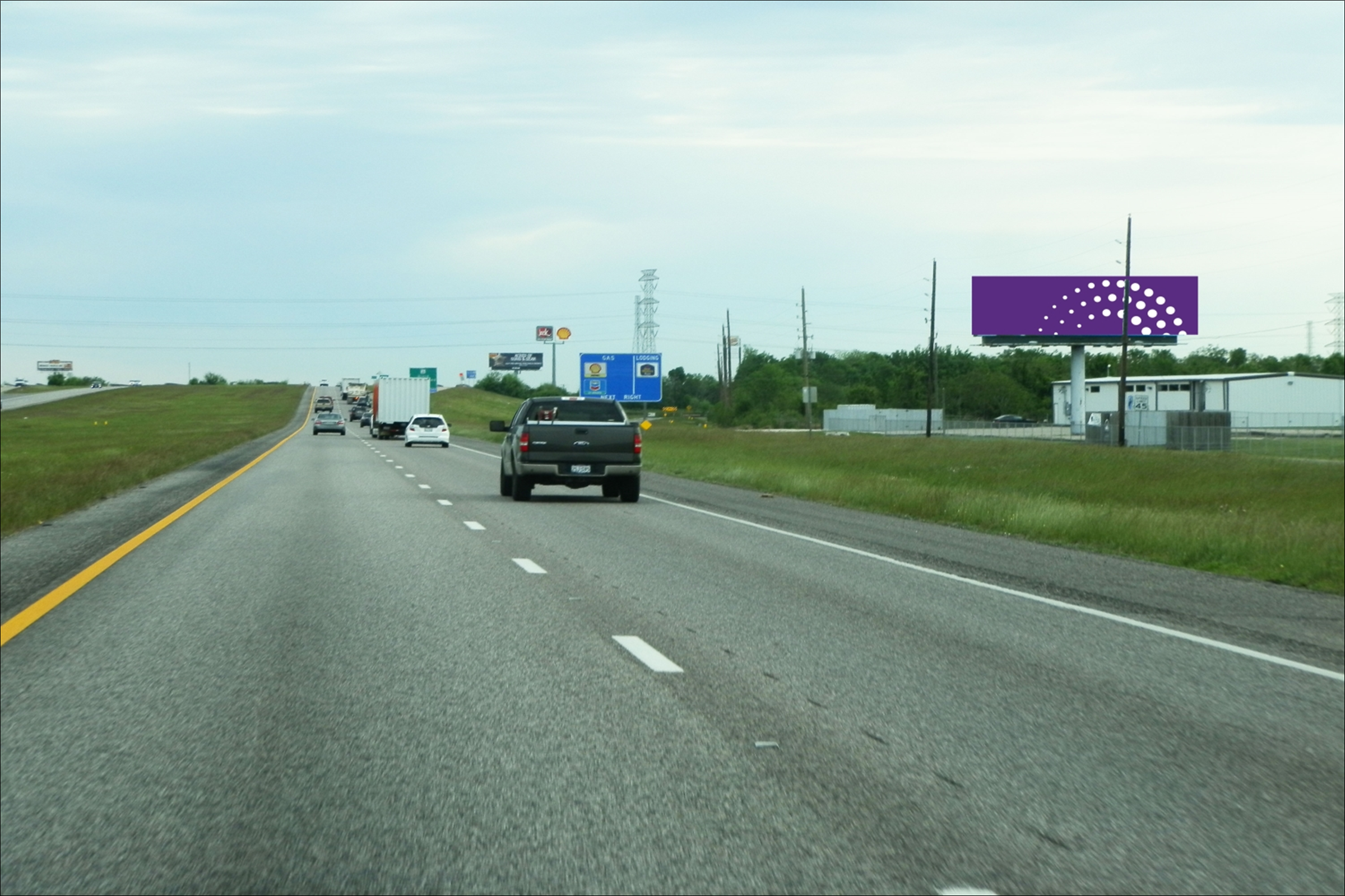Hwy 288 3370.00 ft S/O Hwy 6 E/S