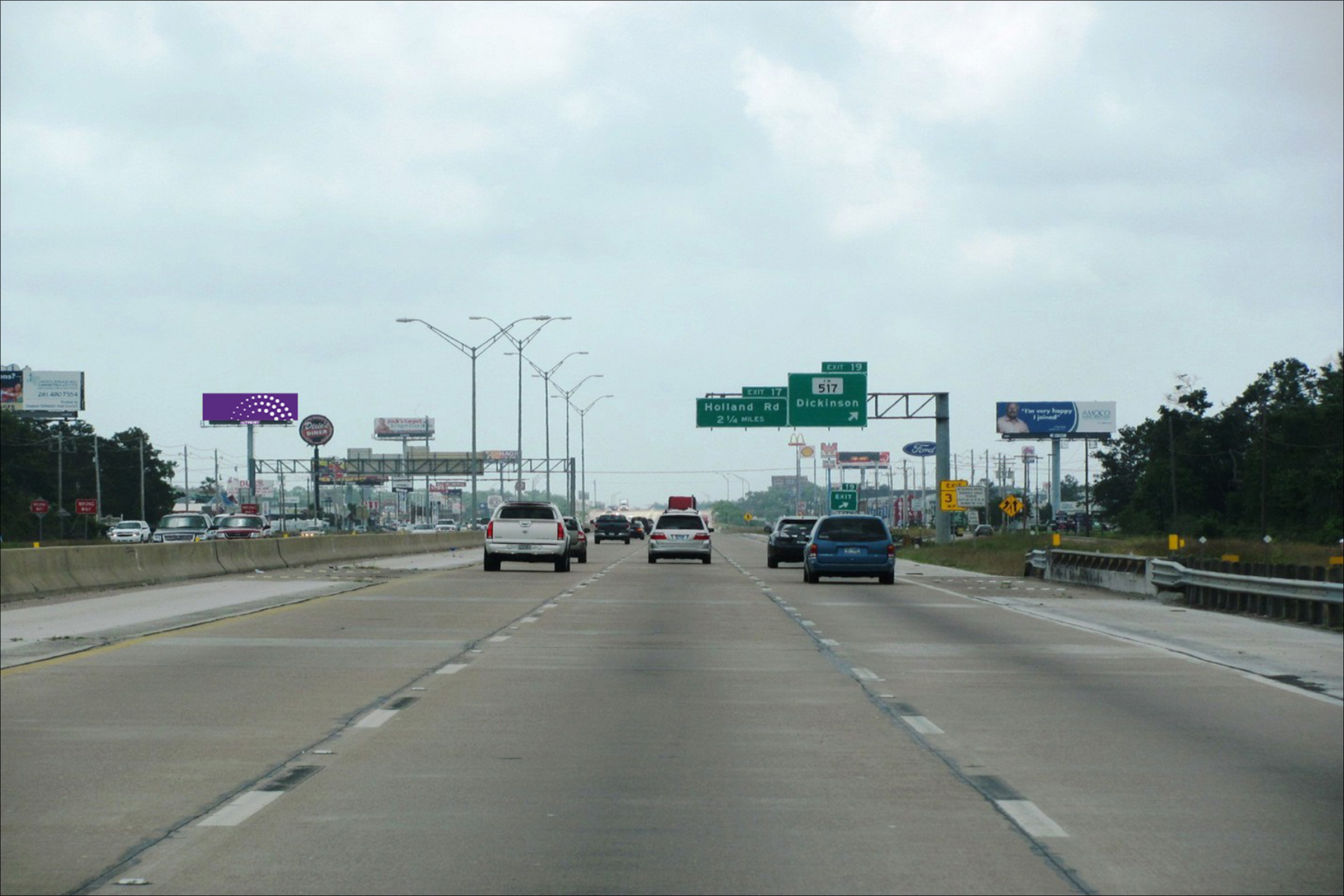 I-45S .40 mi N/O Fm 517 E/S