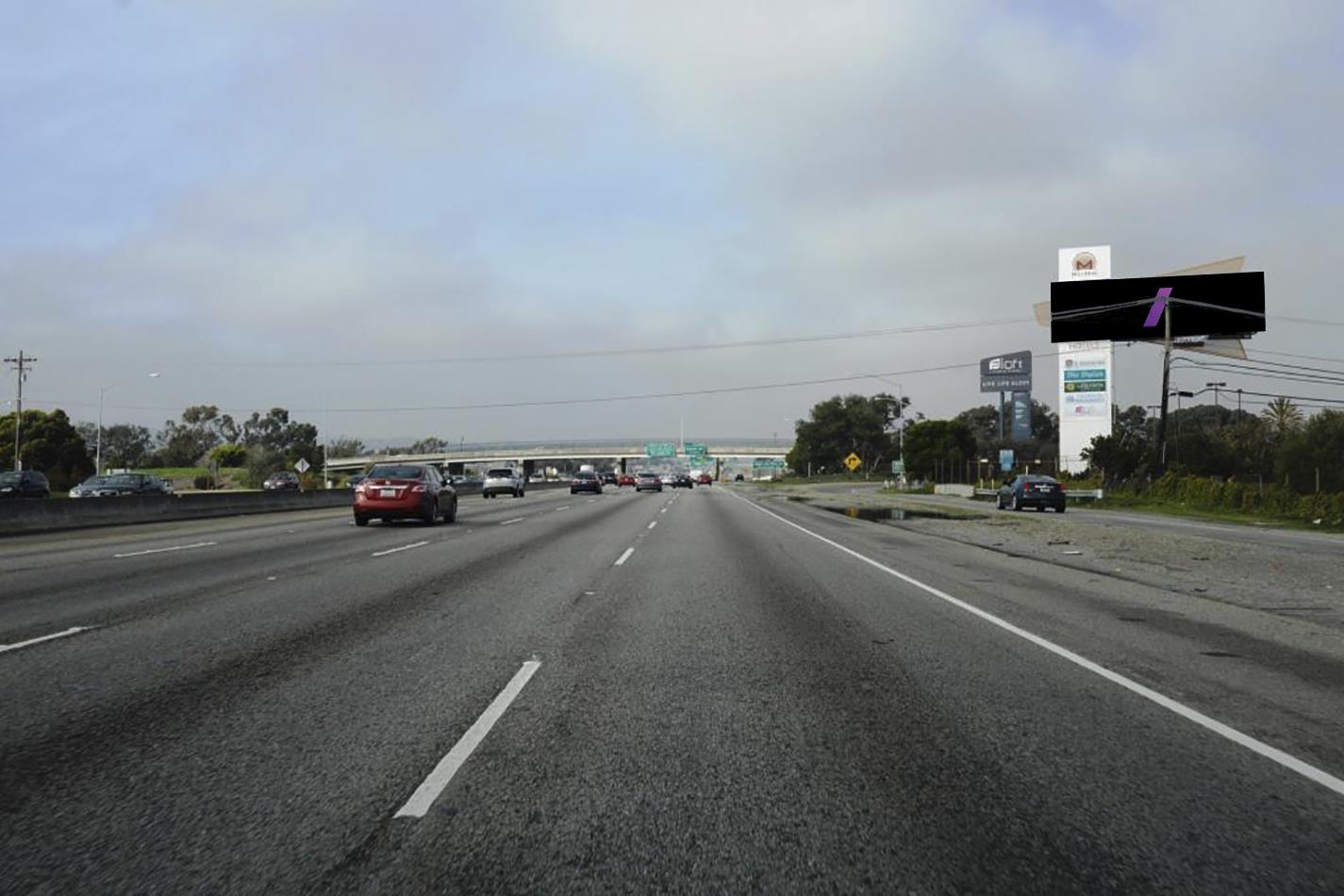 US 101 S/O Millbrae Ave