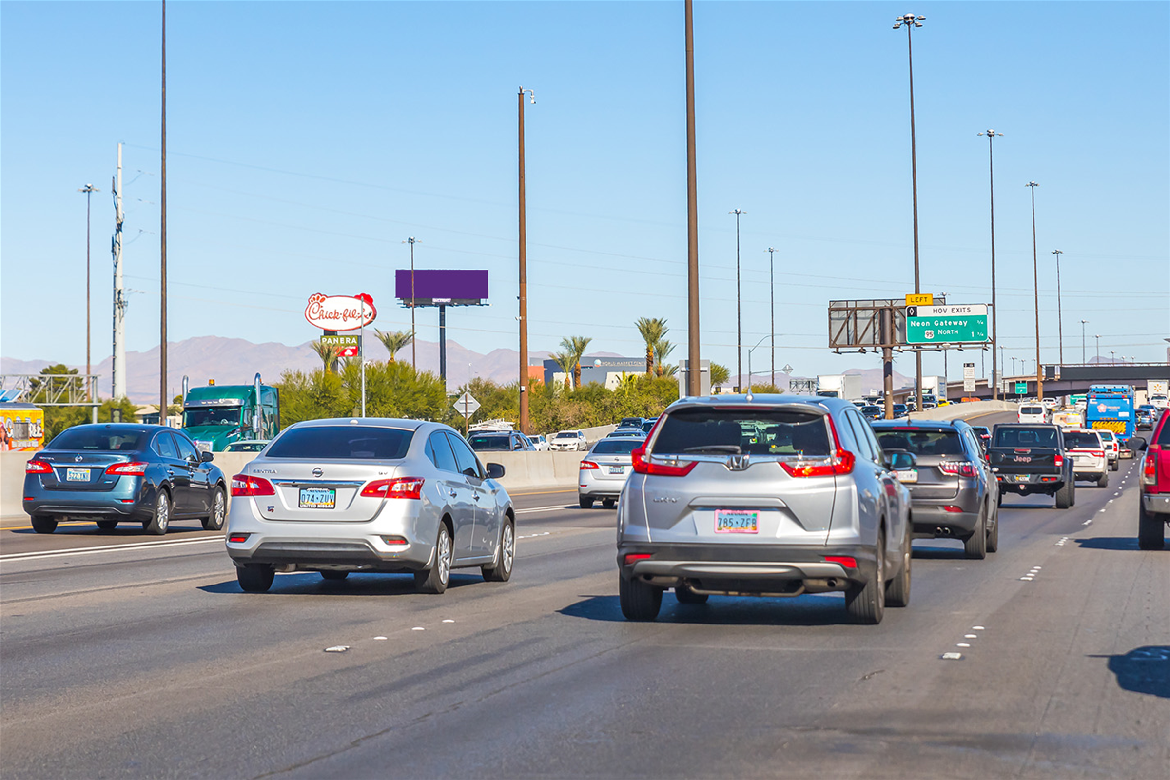 I-15 N/O Sahara W/S