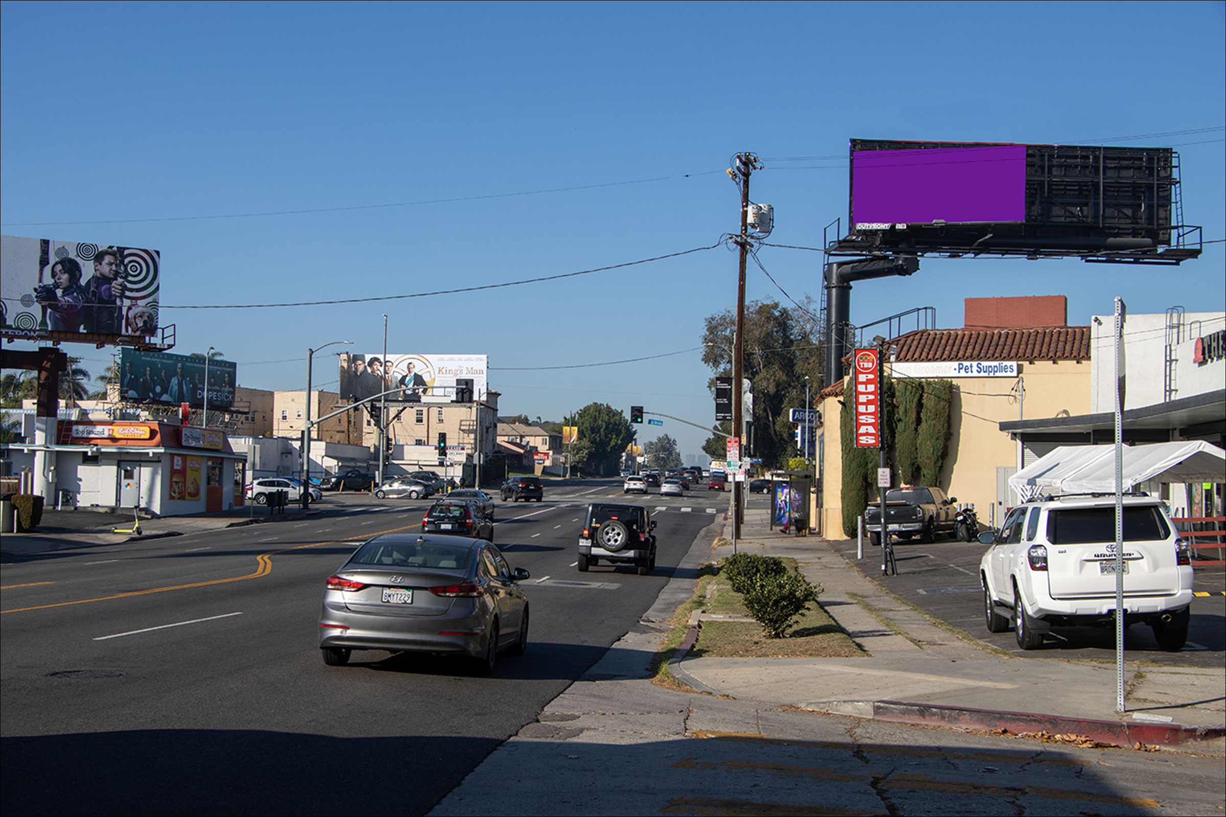 Olympic 100 ft N/L 100' E. La Brea (TP)