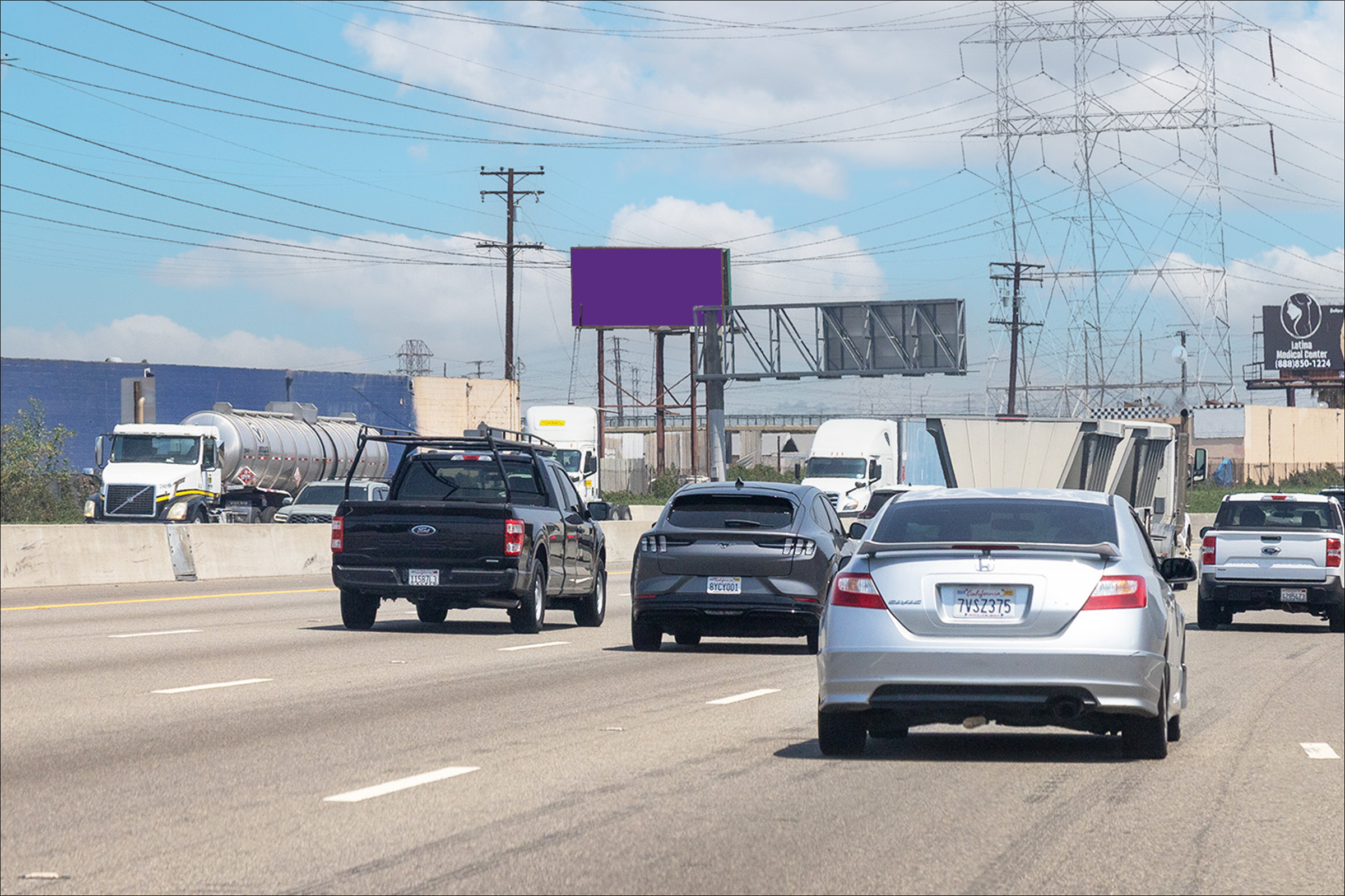 Long Beach Fwy W/L 240 S Gage% (TP)