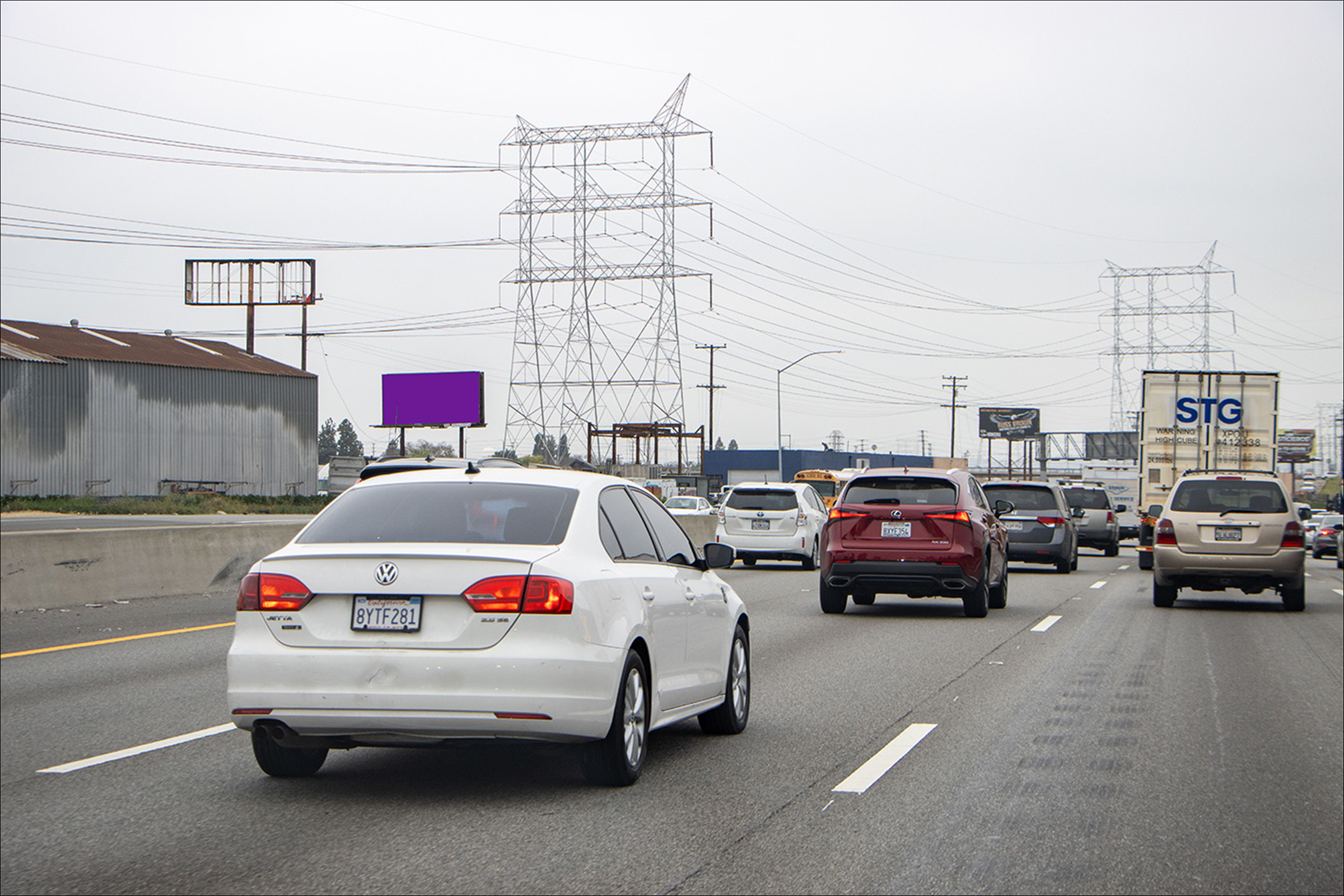 Long Beach Fwy W/L 240 S Gage (TP)
