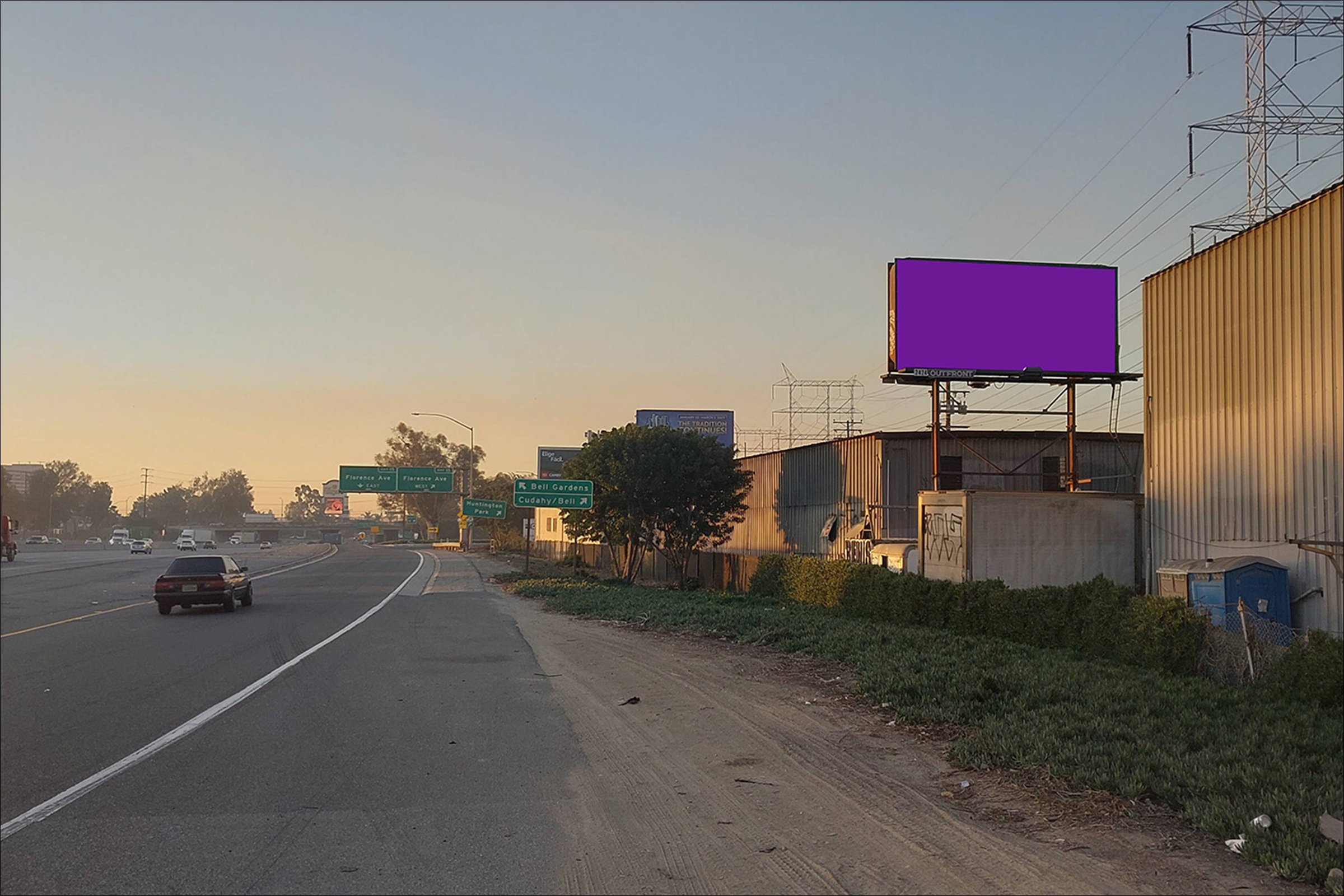 Long Beach Fwy W/L 240 S Gage% (TP)