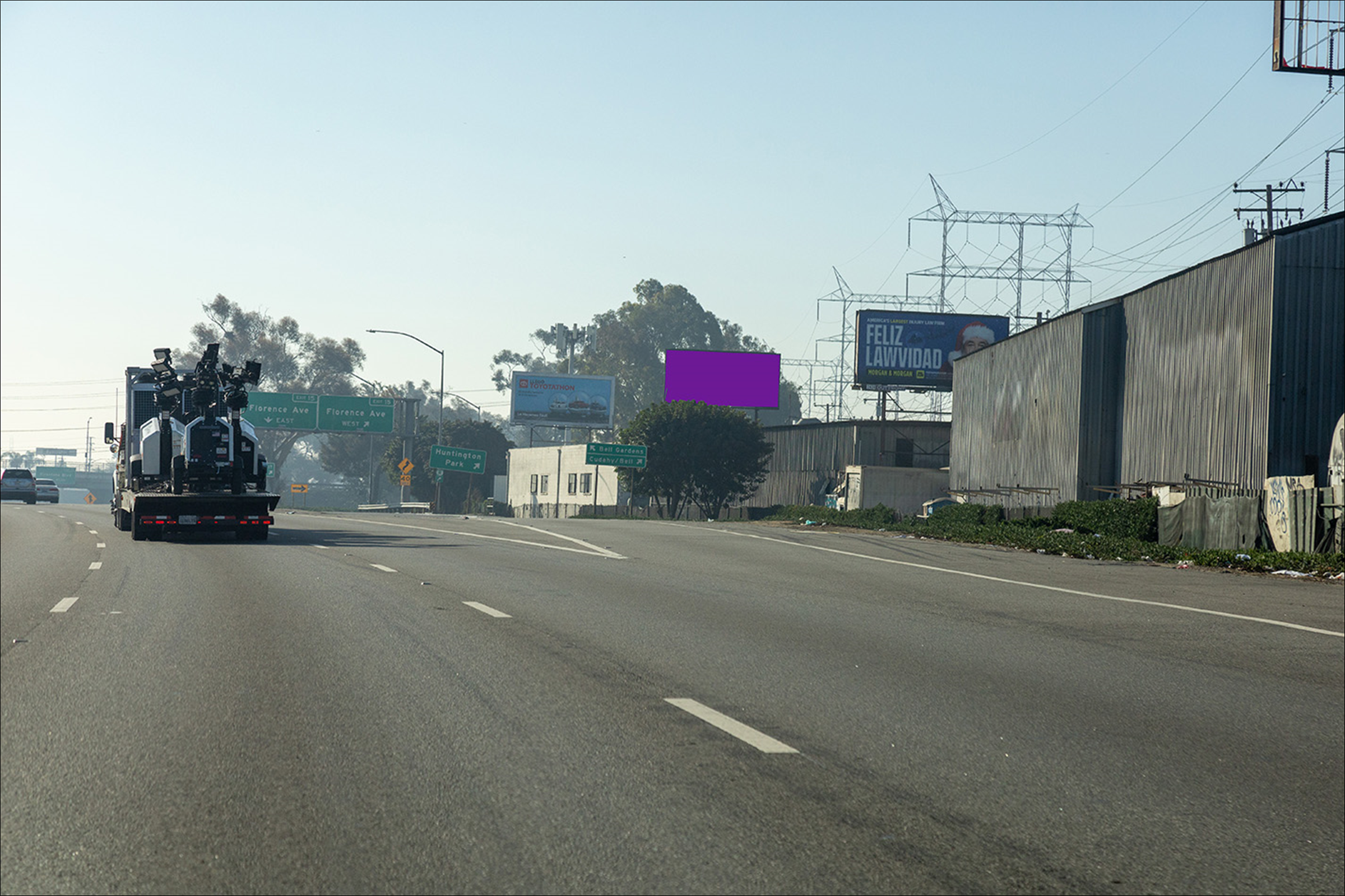Long Beach Fwy W/L 240 S Gage (TP)