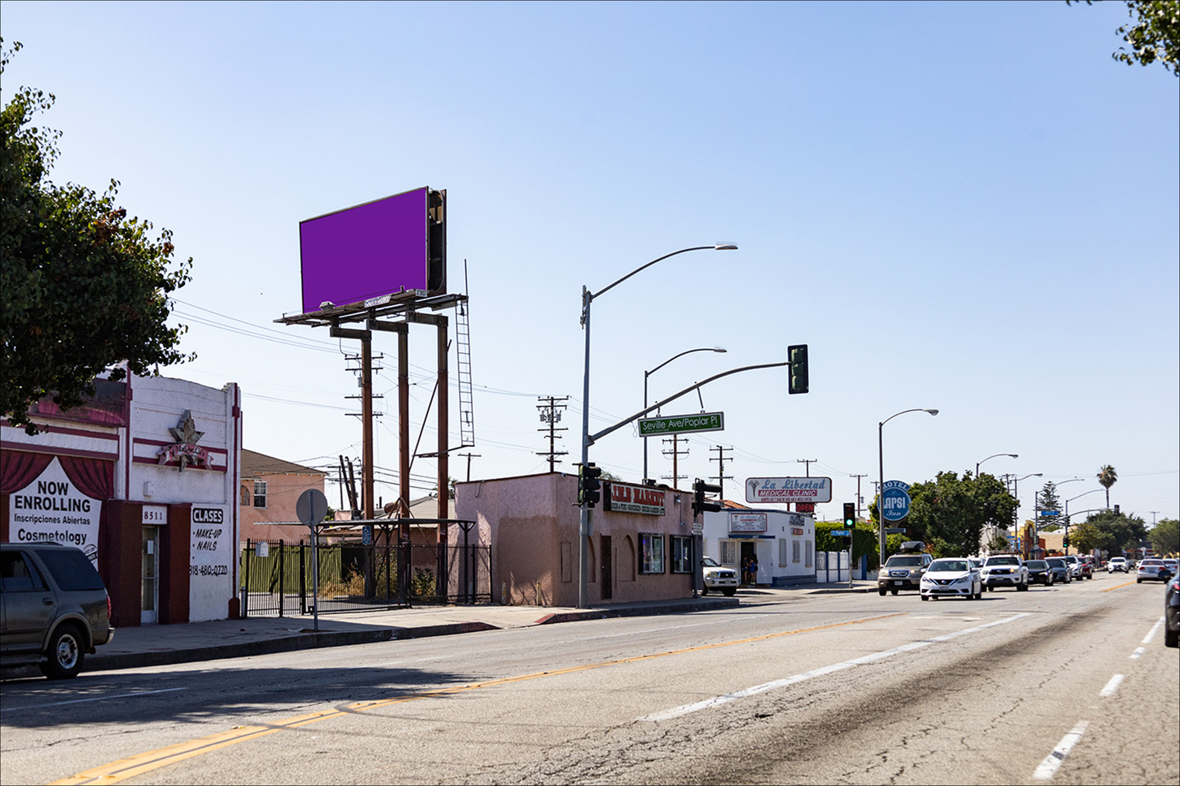 Long Beach Blvd W/L 70 S Poplar (TP)