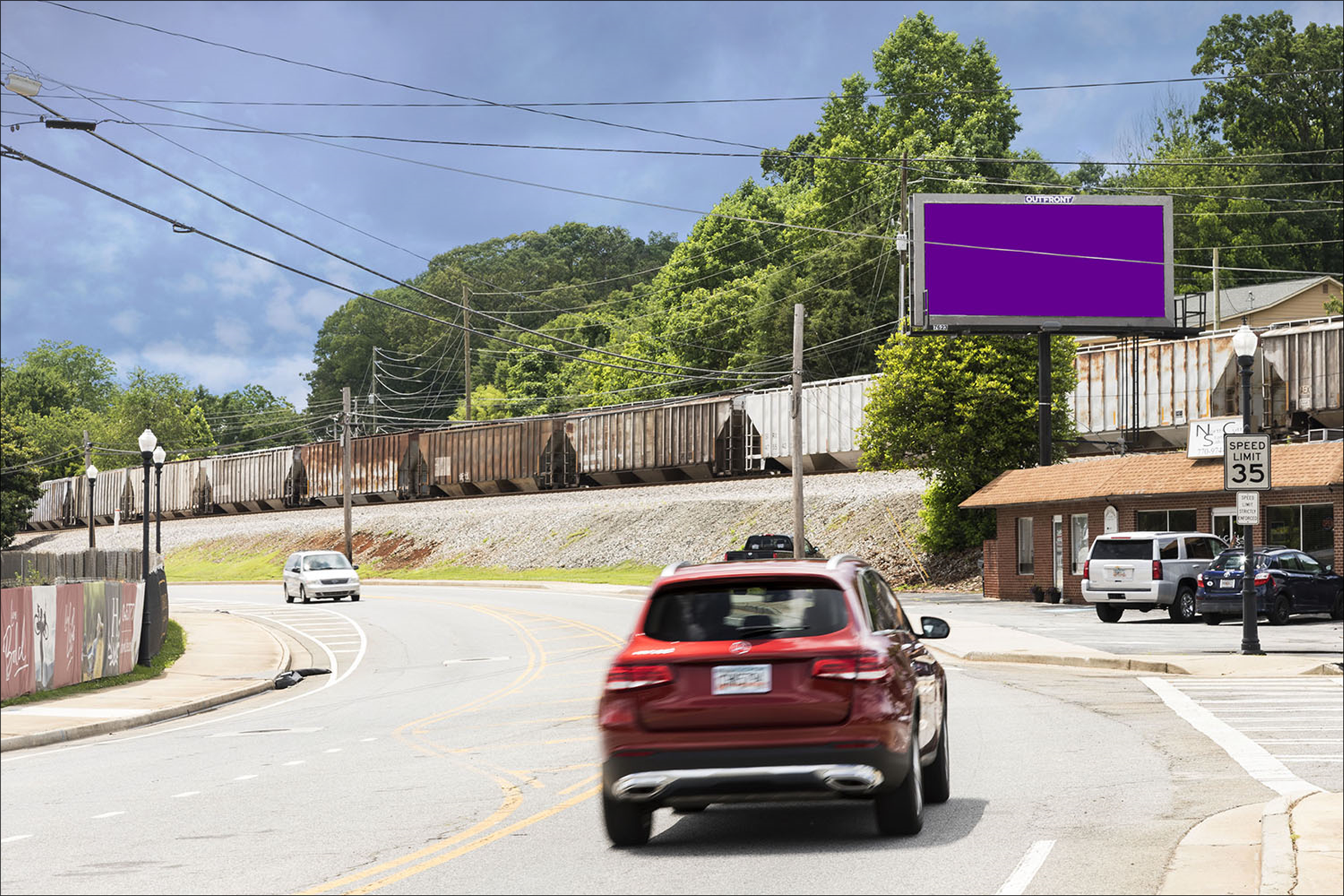 S Main St (Ga 293) & Acworth E/S