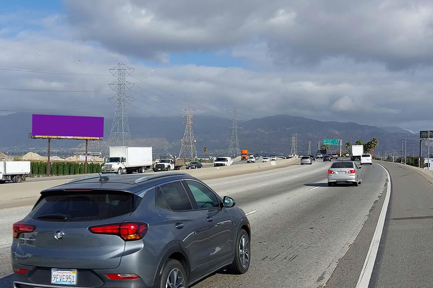 San Gabriel Fwy (I-605) 2511 ft N/O Lower Azusa Rd (W/L)