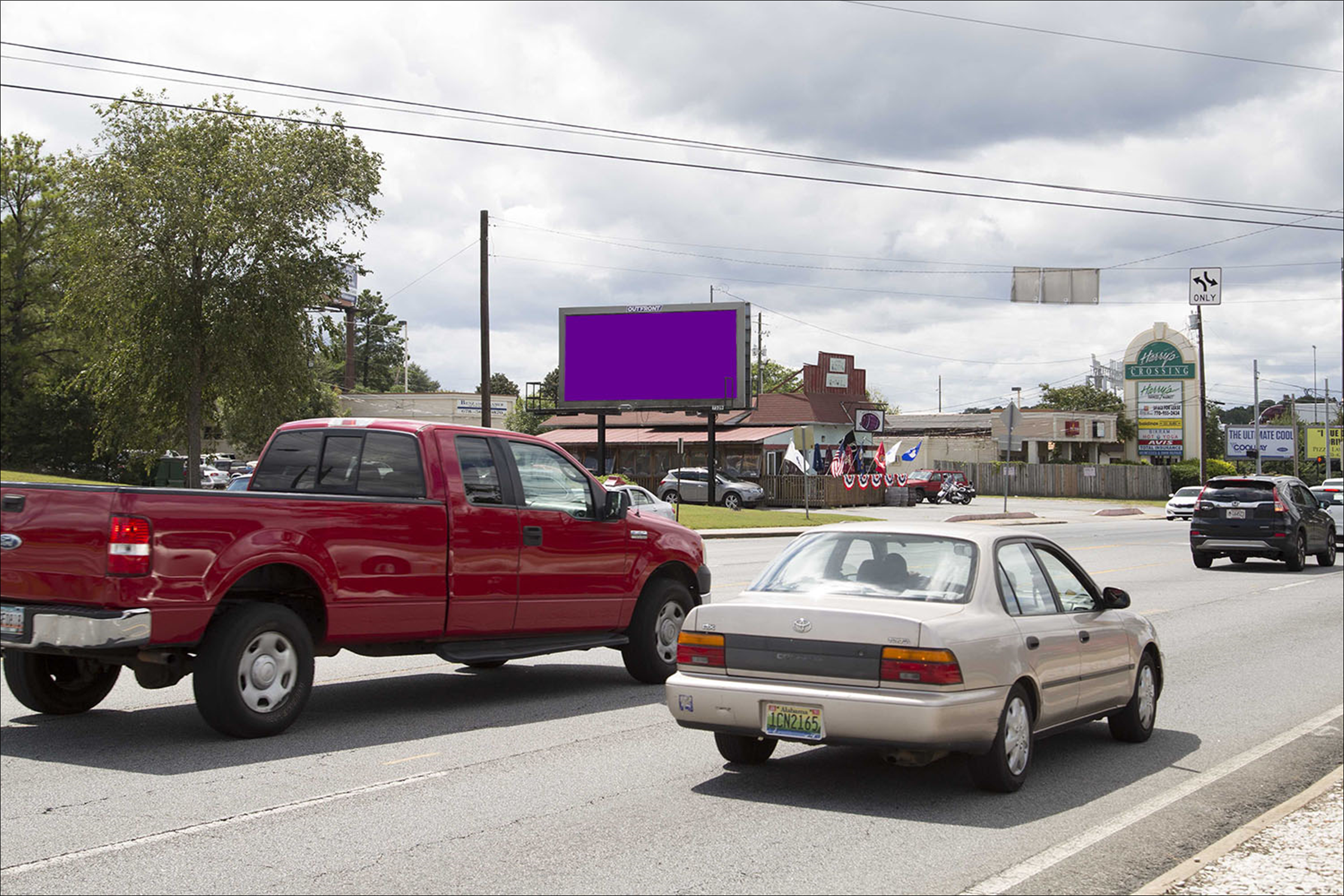 Roswell St W/O Powers Ferry Rd S/S