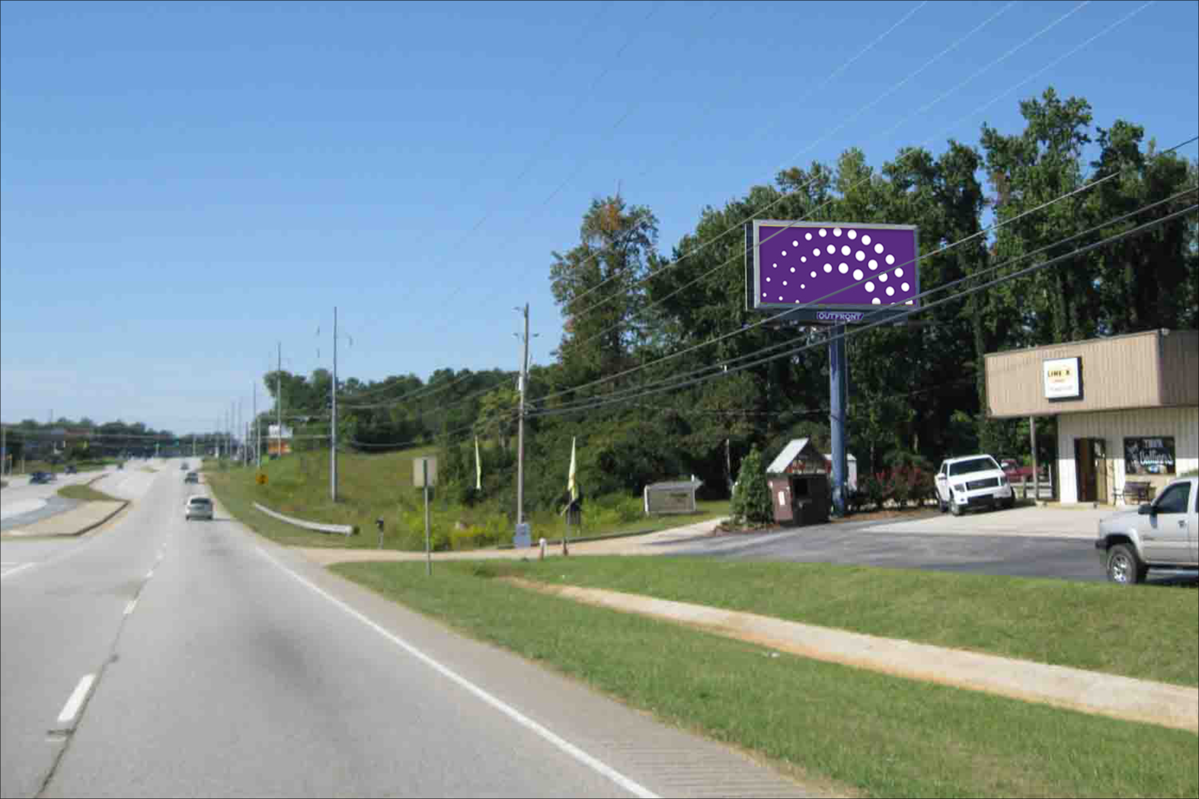 Marietta Hwy .30 mi E/O Atlanta Hwy N/S