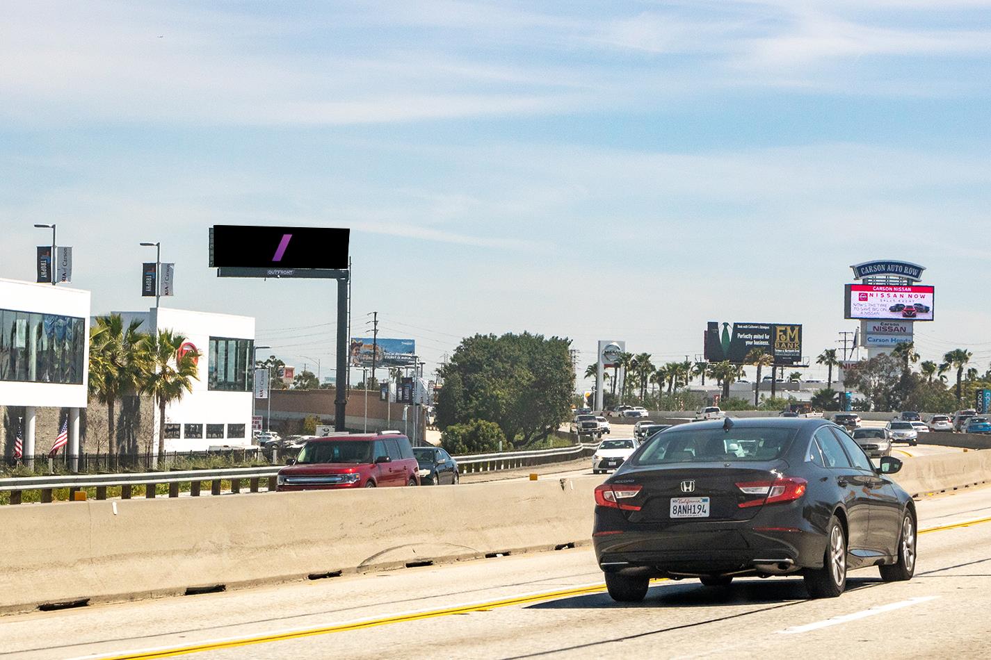 San Diego Fwy S/L E/O Carson%