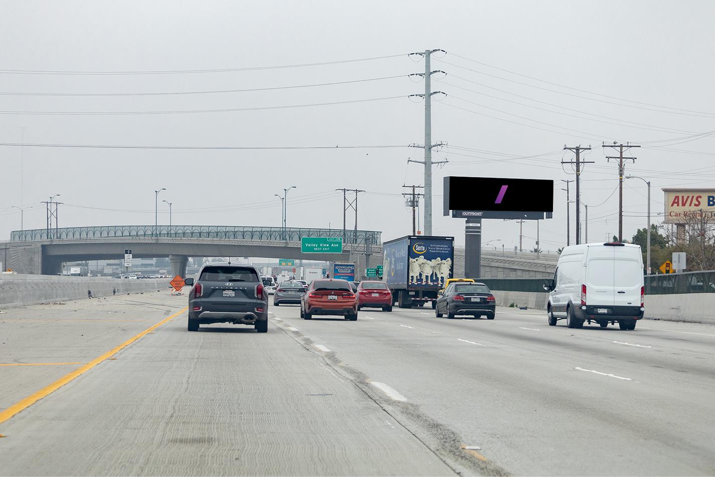 Santa Ana Fwy W/L N/O Valley View