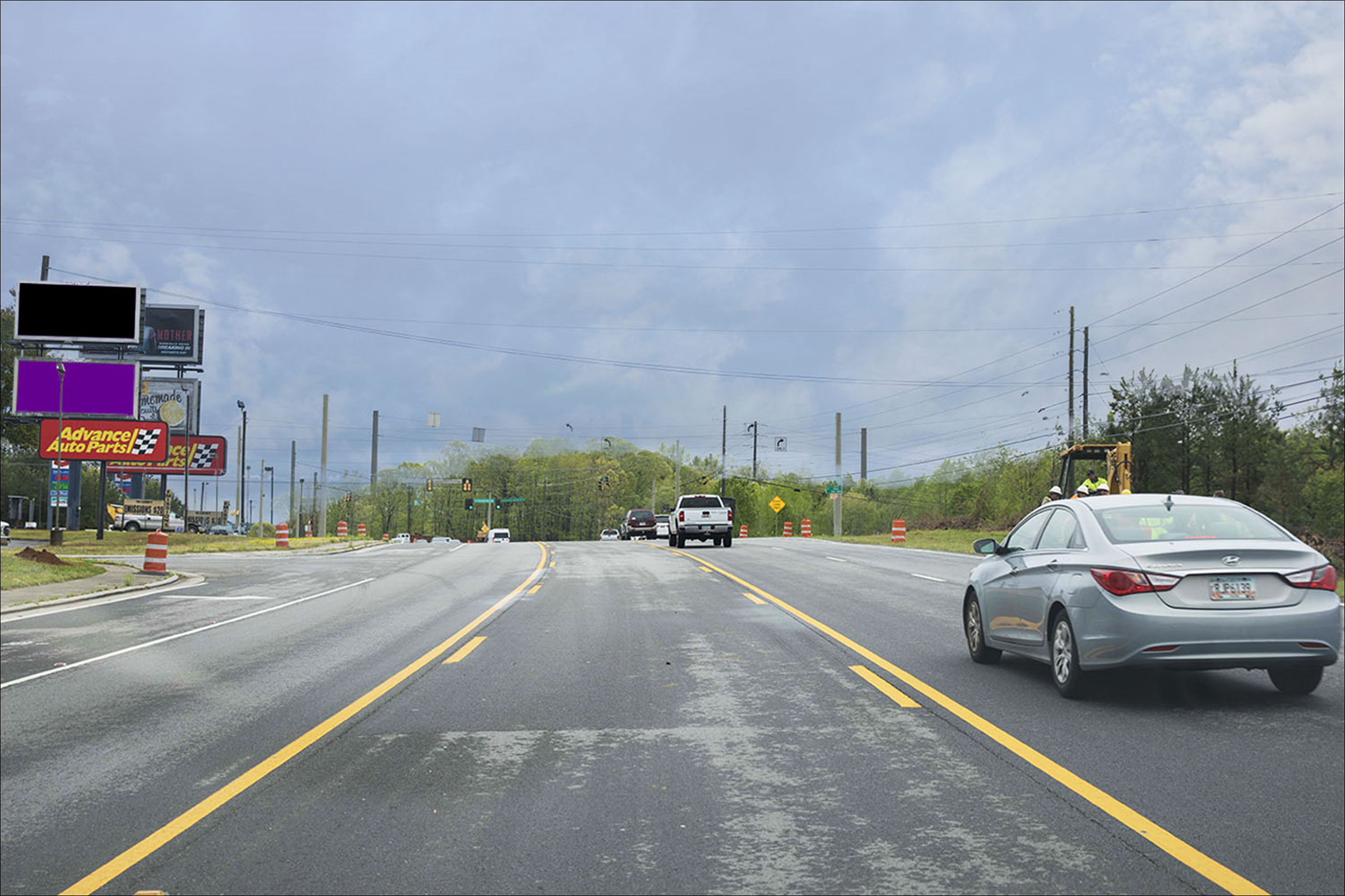 Hwy 92 N/O Brownsville Rd E/S