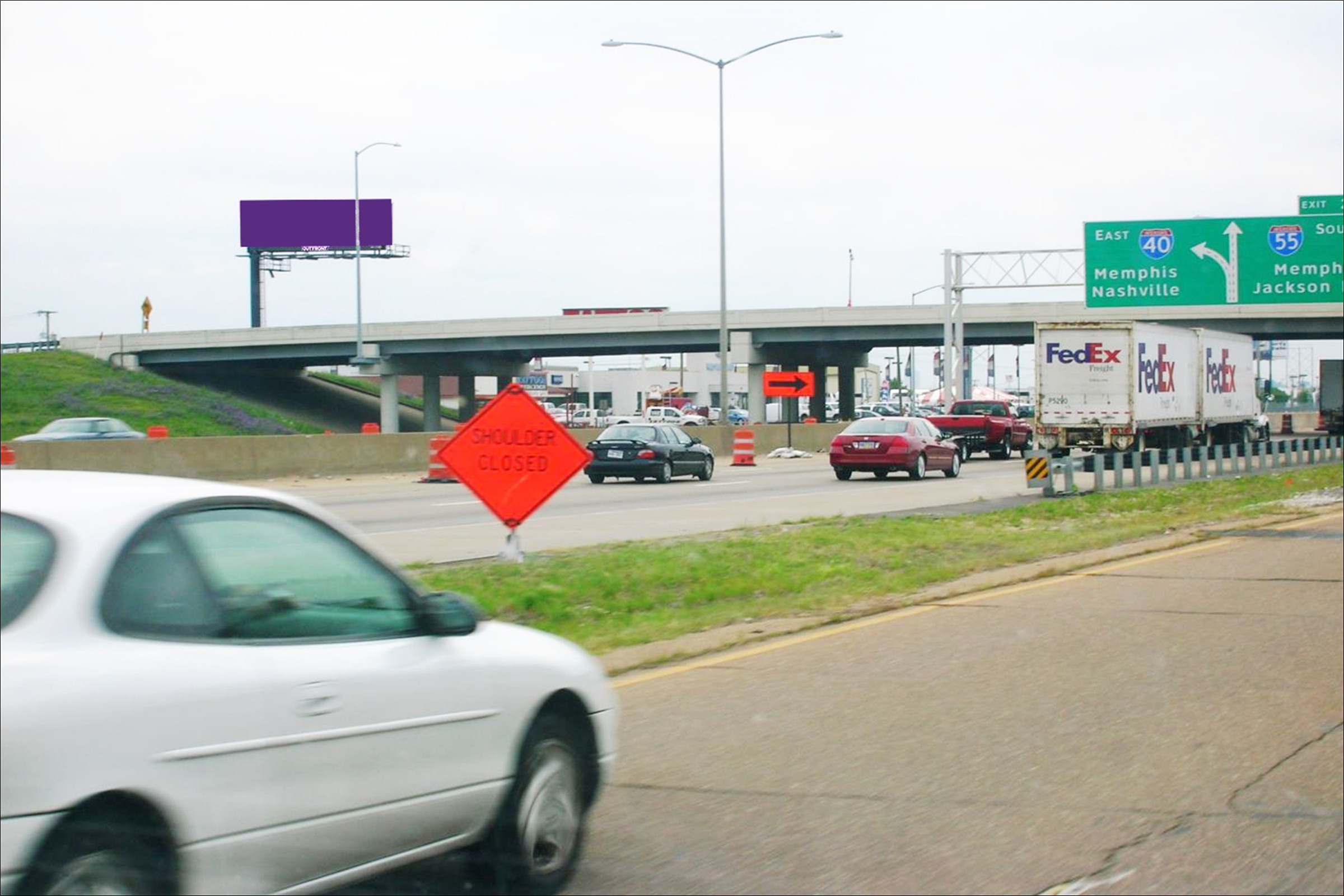 N/S I-40/55 200' E INGRAM BLVD.***