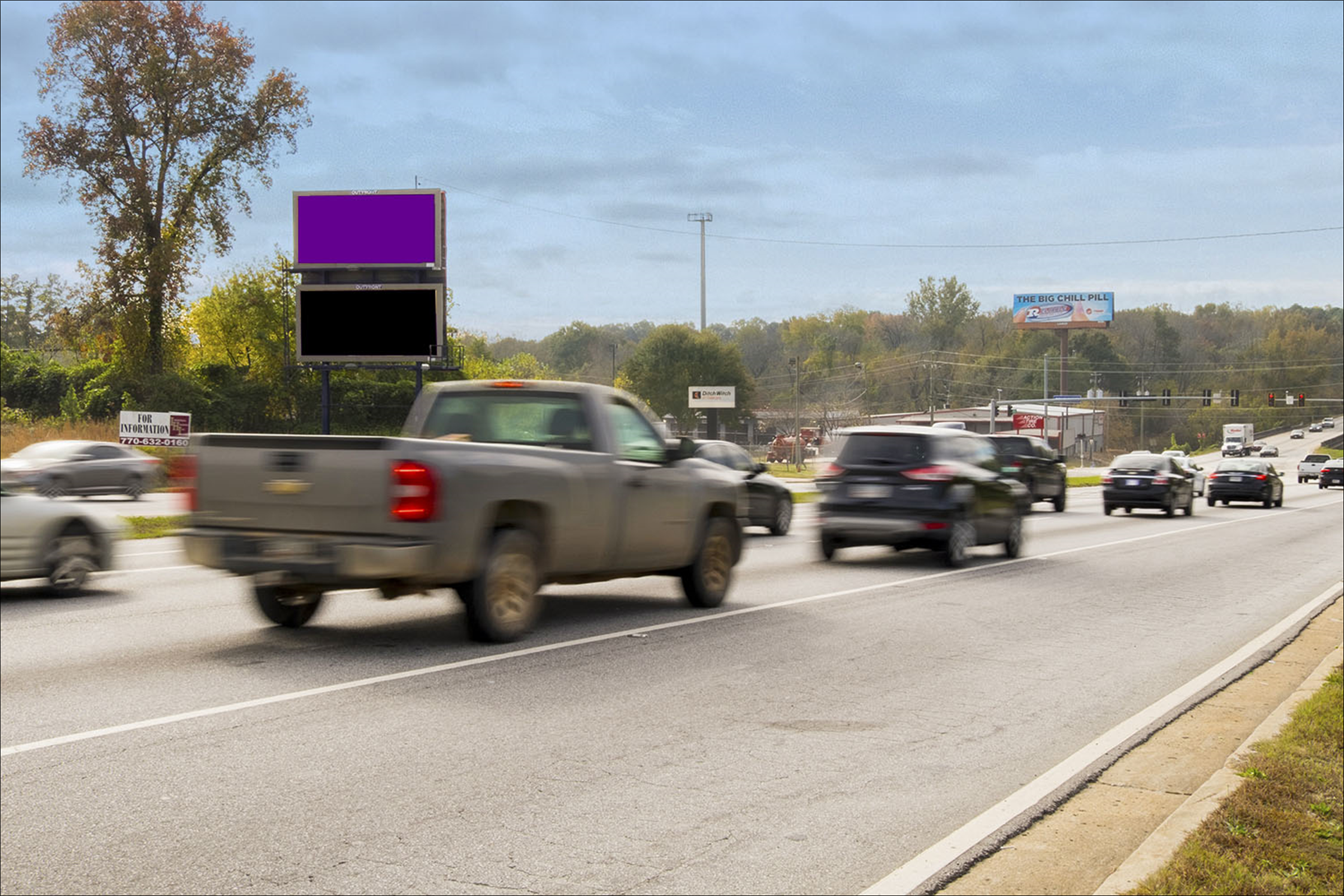 Hwy 85 N/O Lee's Mill Rd E/S