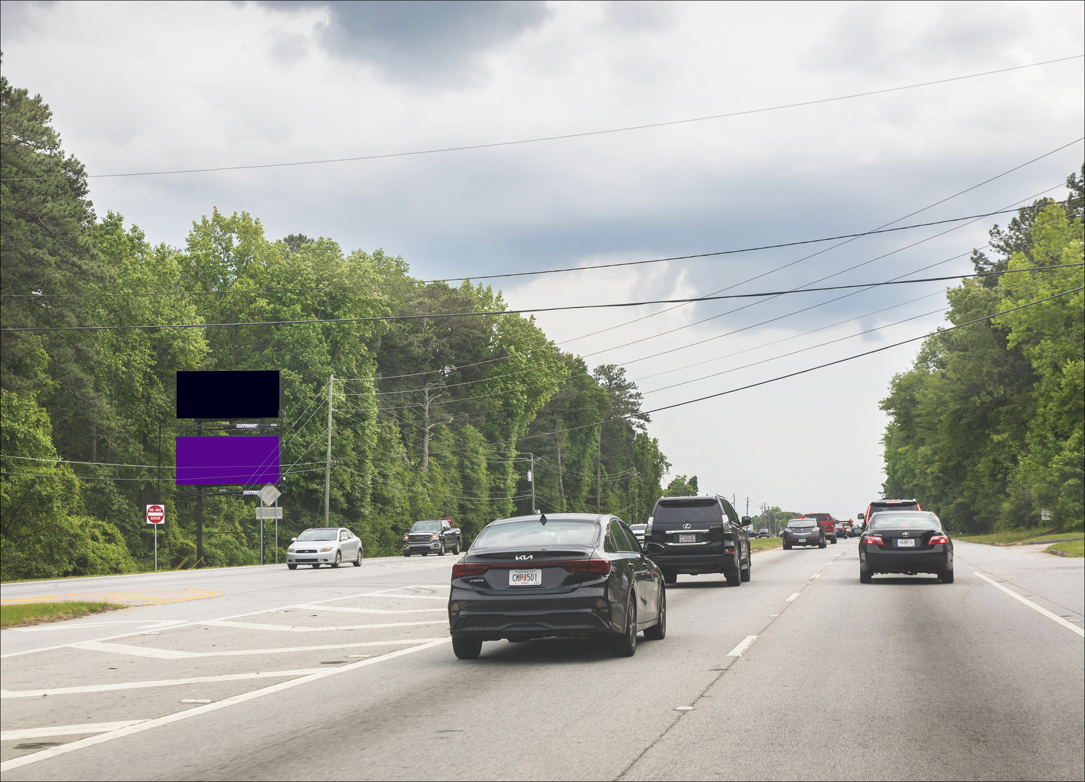 Hwy 85 N/O Orr Rd E/S