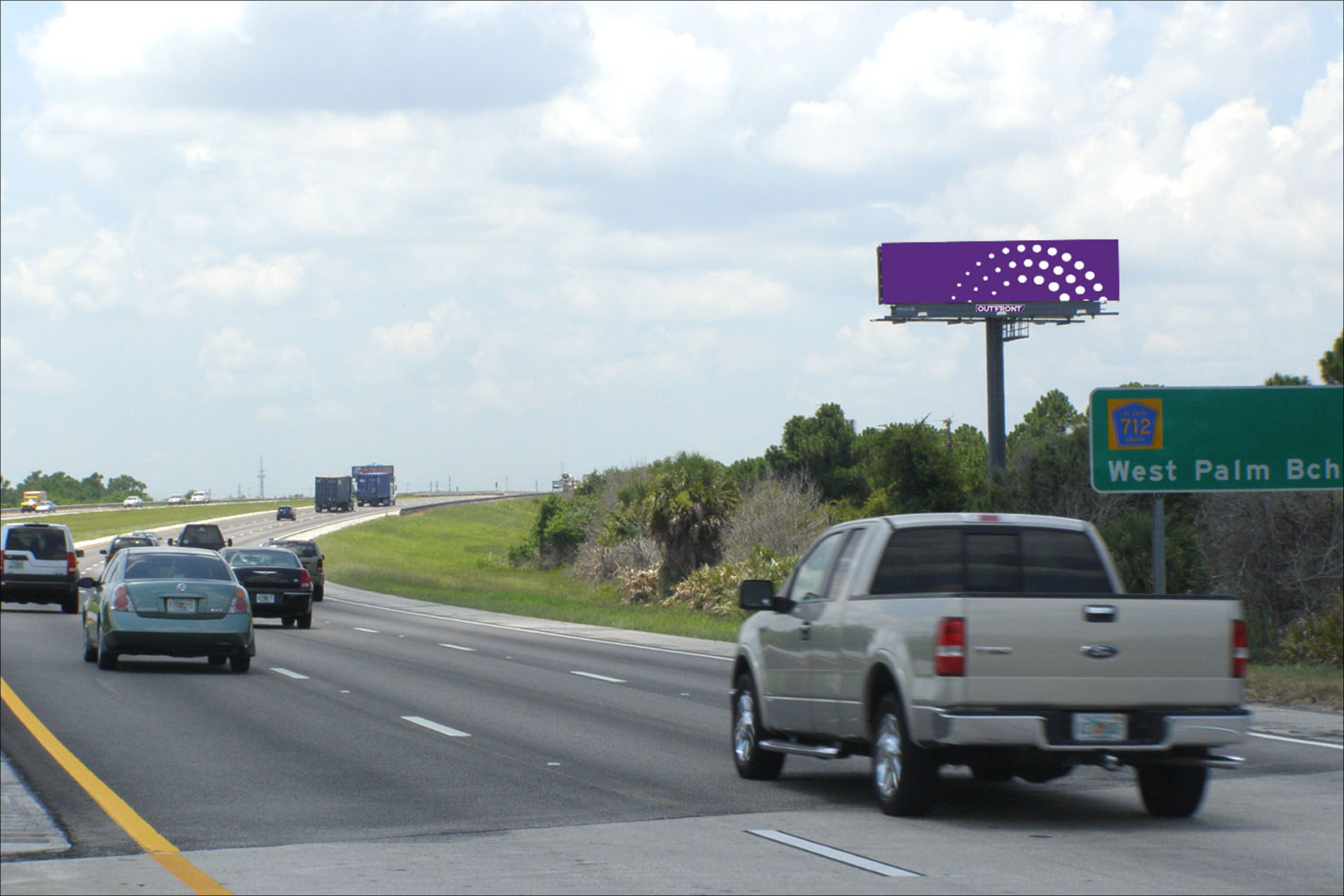 I-95 3500.00 ft S/O SR 70 W/S