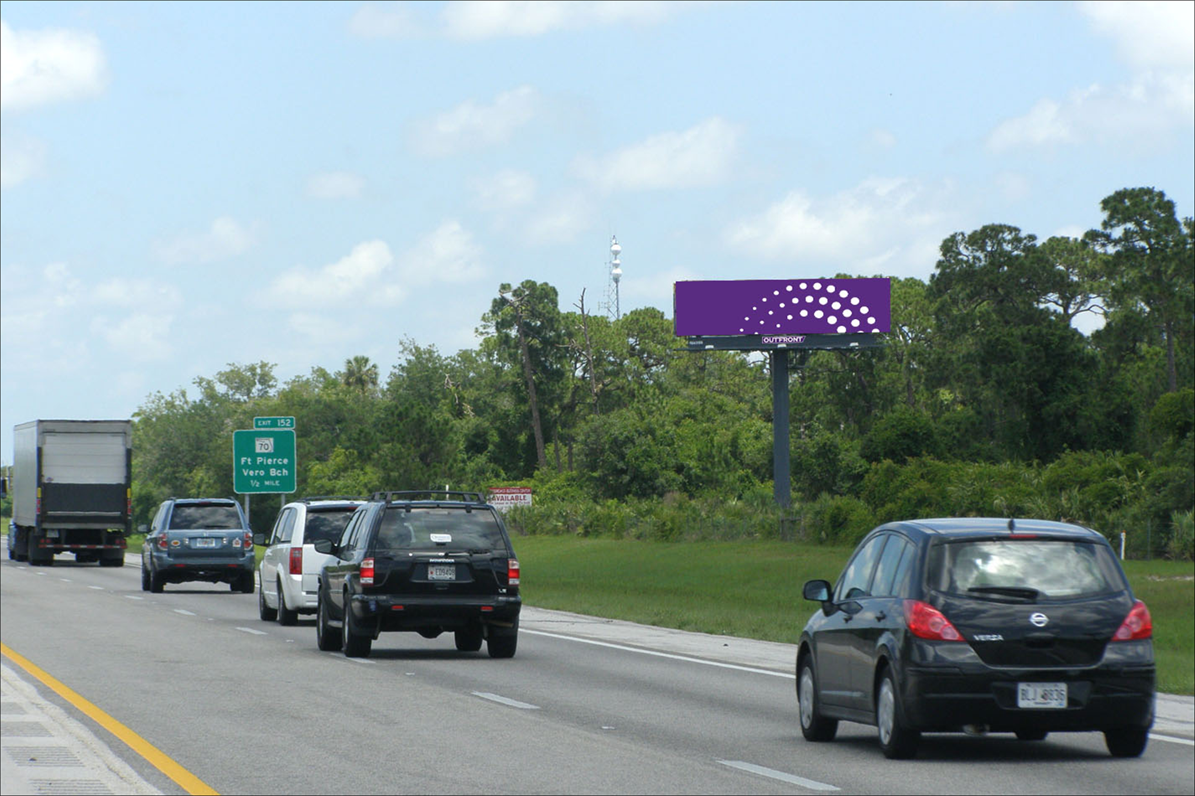 Turnpike 3000.00 ft S/O SR 70 E/S