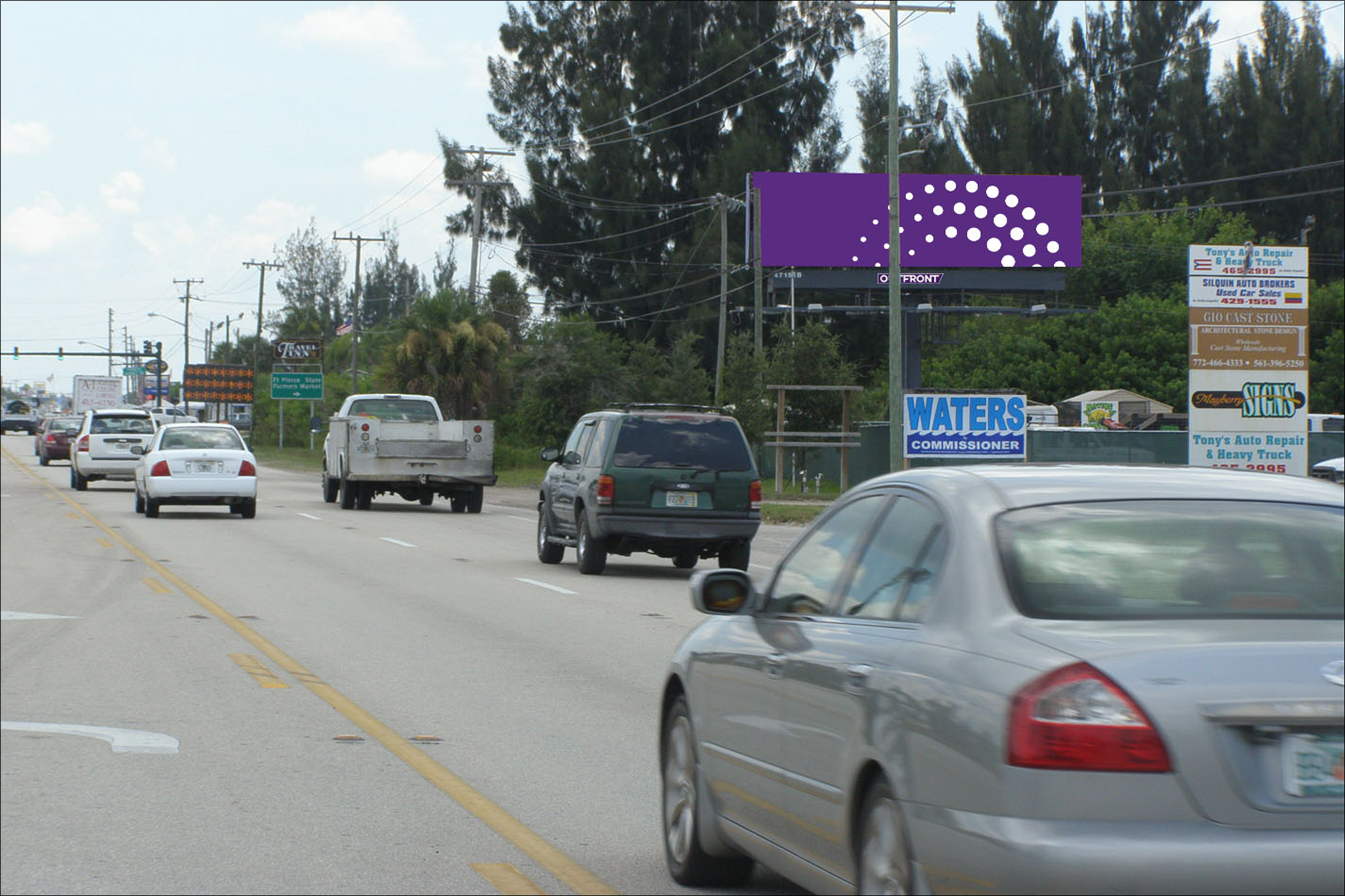 US 1 250.00 ft N/O Farmers Market Rd W/S
