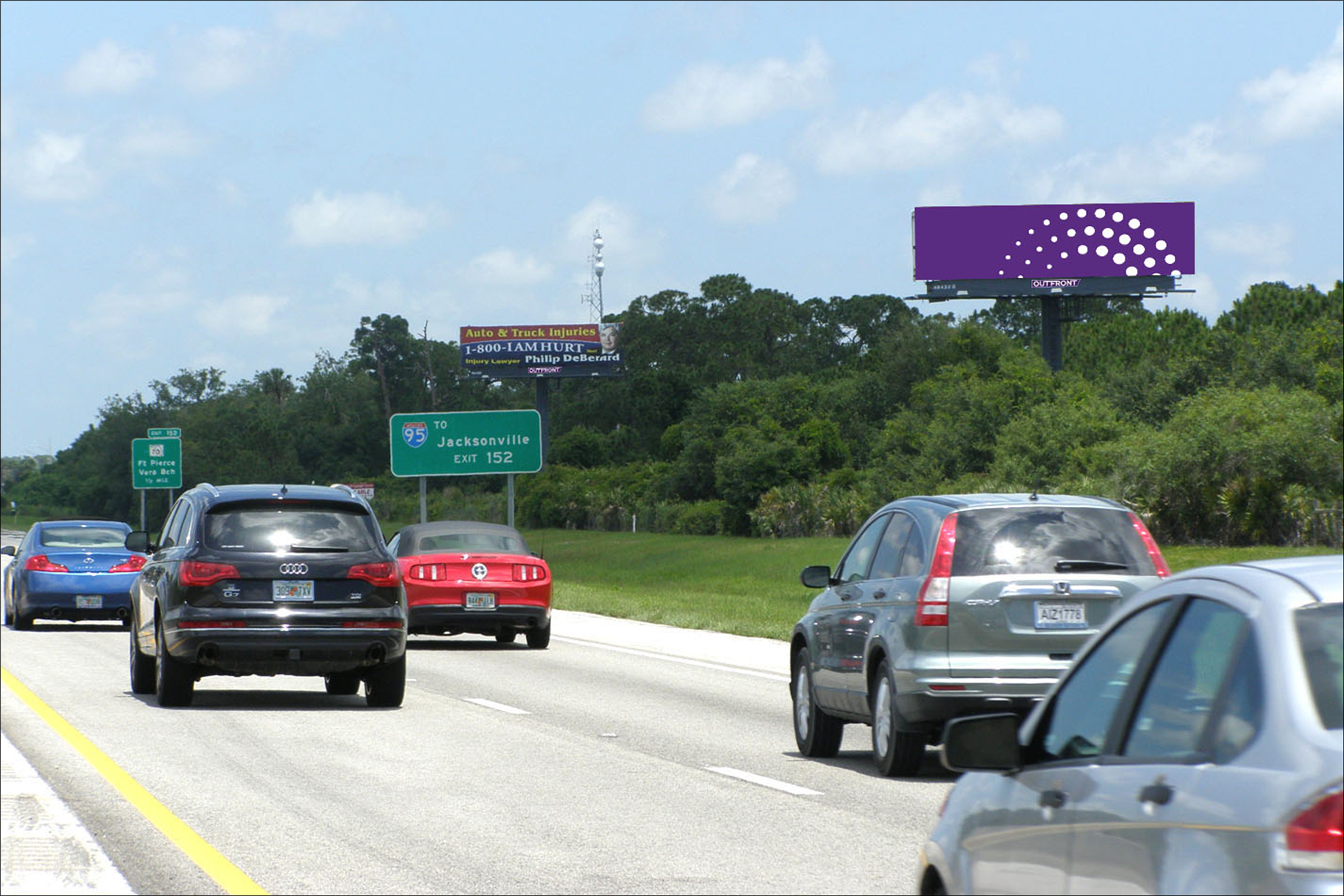 Turnpike 3500.00 ft S/O SR 70 E/S