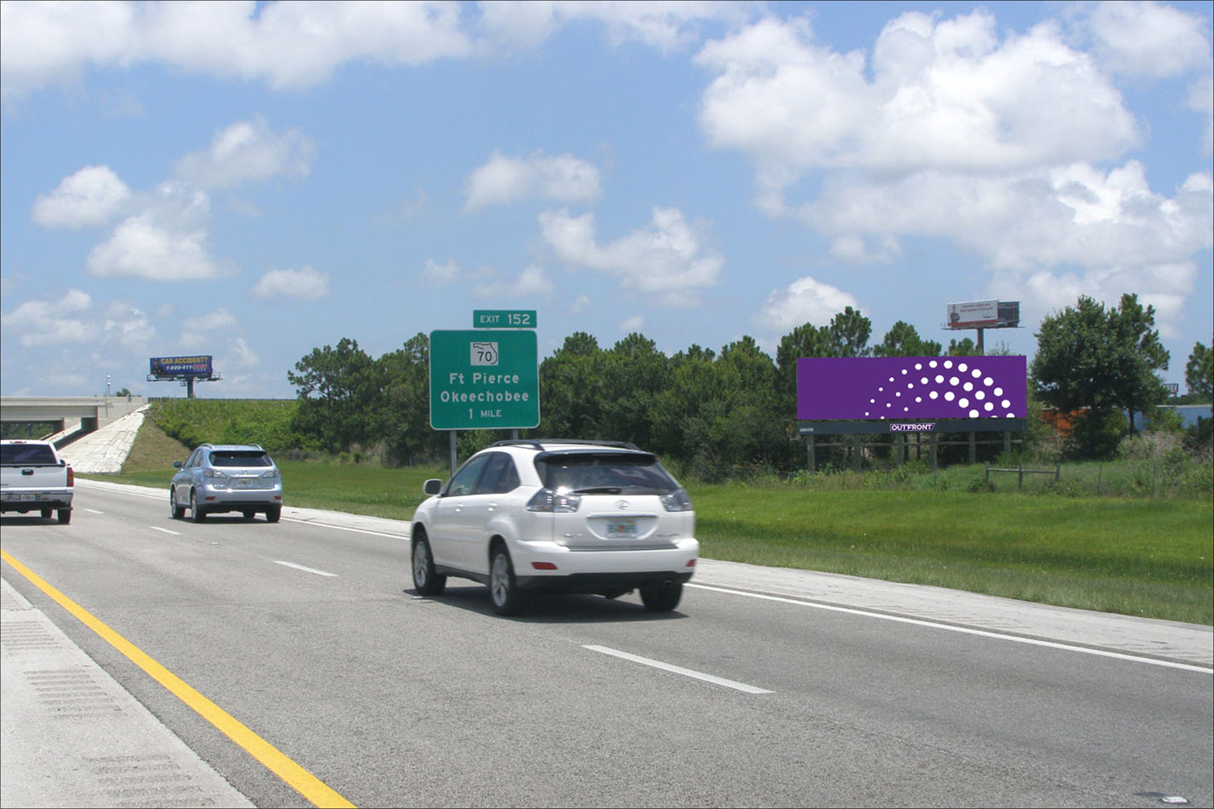 Turnpike 1.00 mi S/O Fort Pierce Exit 56 E/S