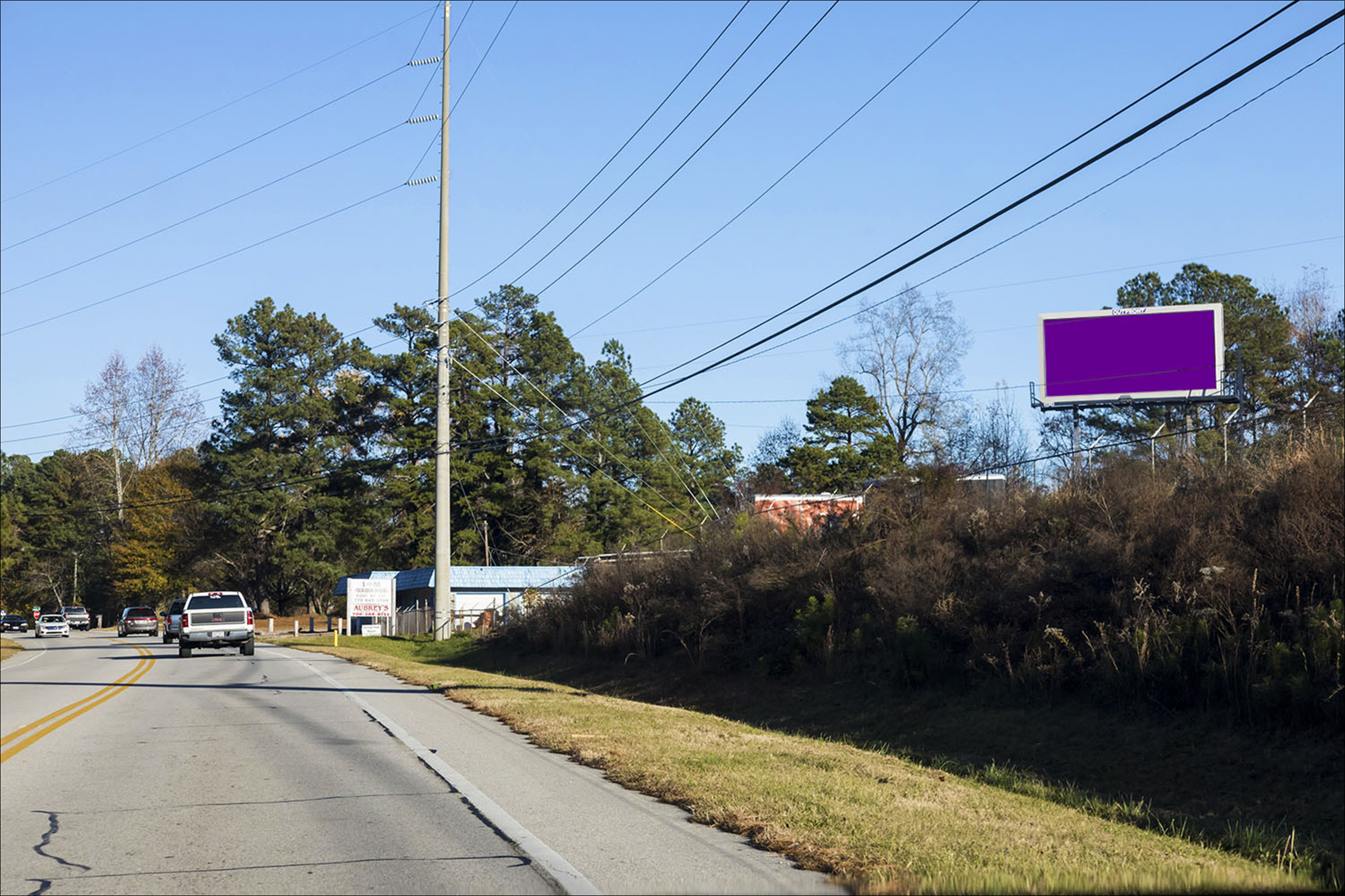 Buford Dam Rd E/O Sycamore Rd S/S