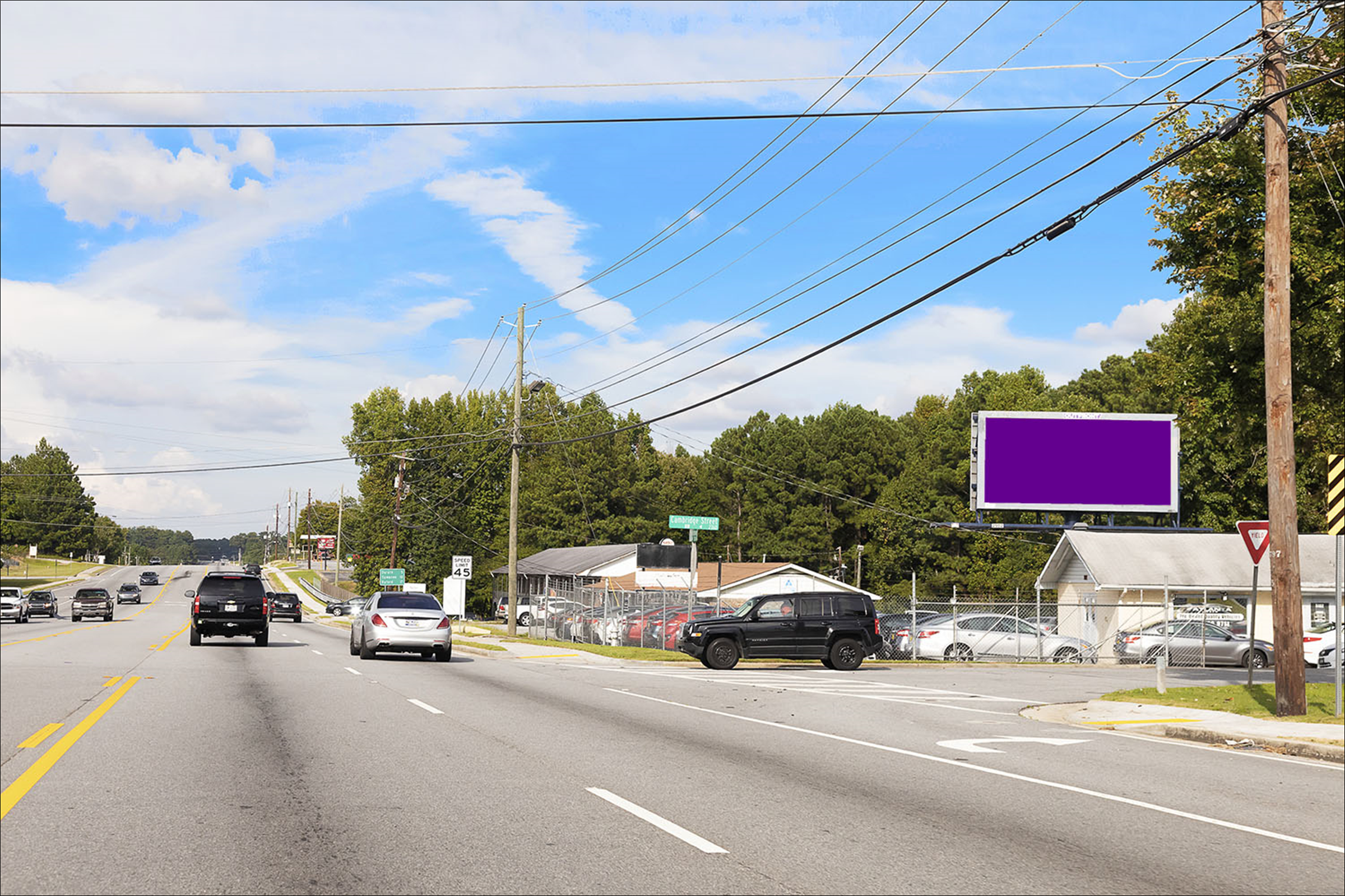 Buford Hwy & Cambridge St E/S
