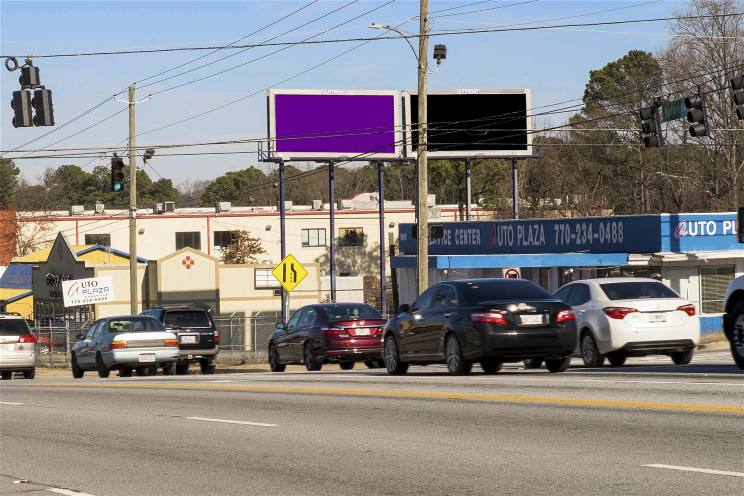 Buford Hwy N/O Oakcliff Rd E/S