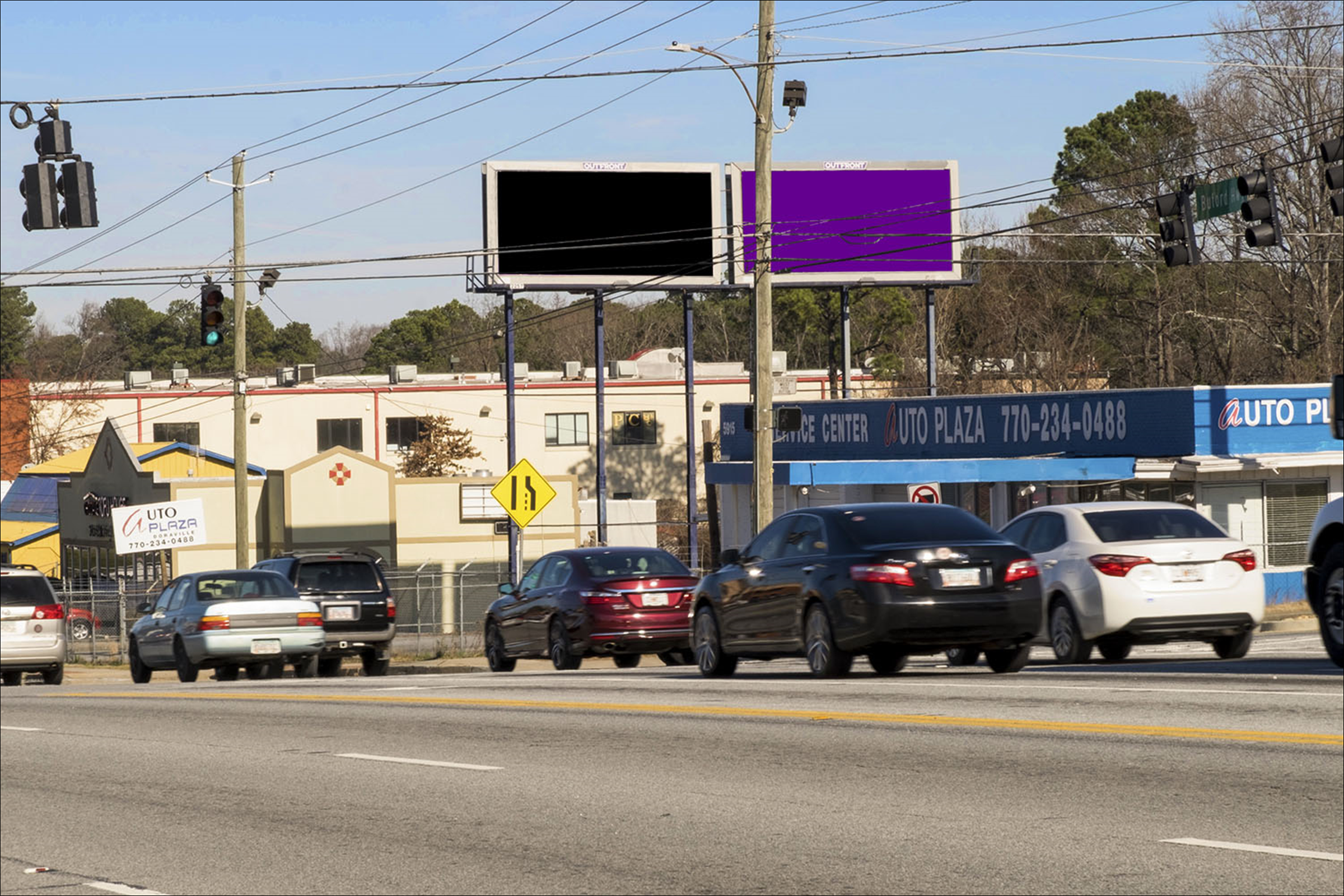 Buford Hwy N/O Oakcliff Rd E/S