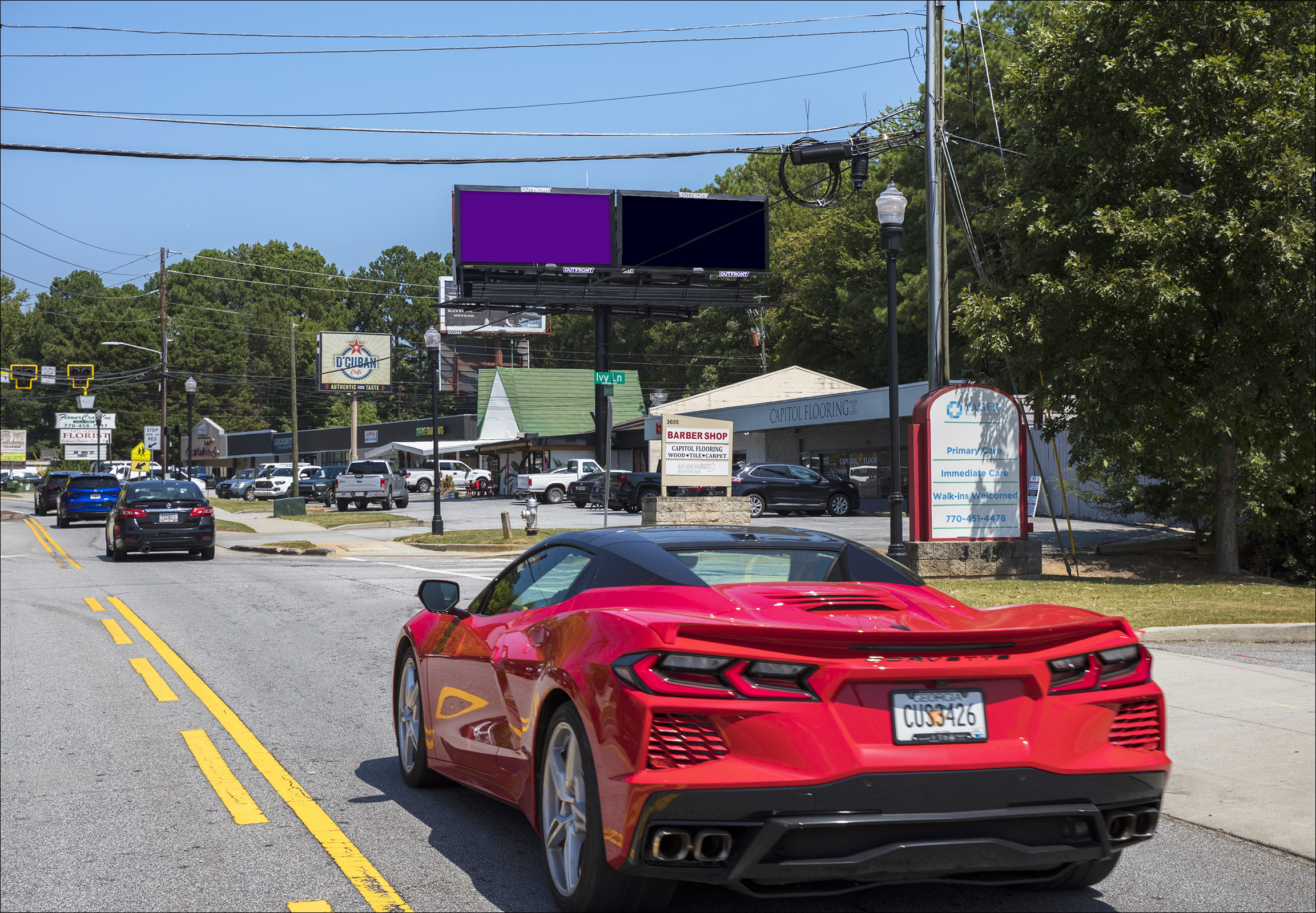 Chamblee-Dunwoody W/O Peachtree Industrial Blvd N/S