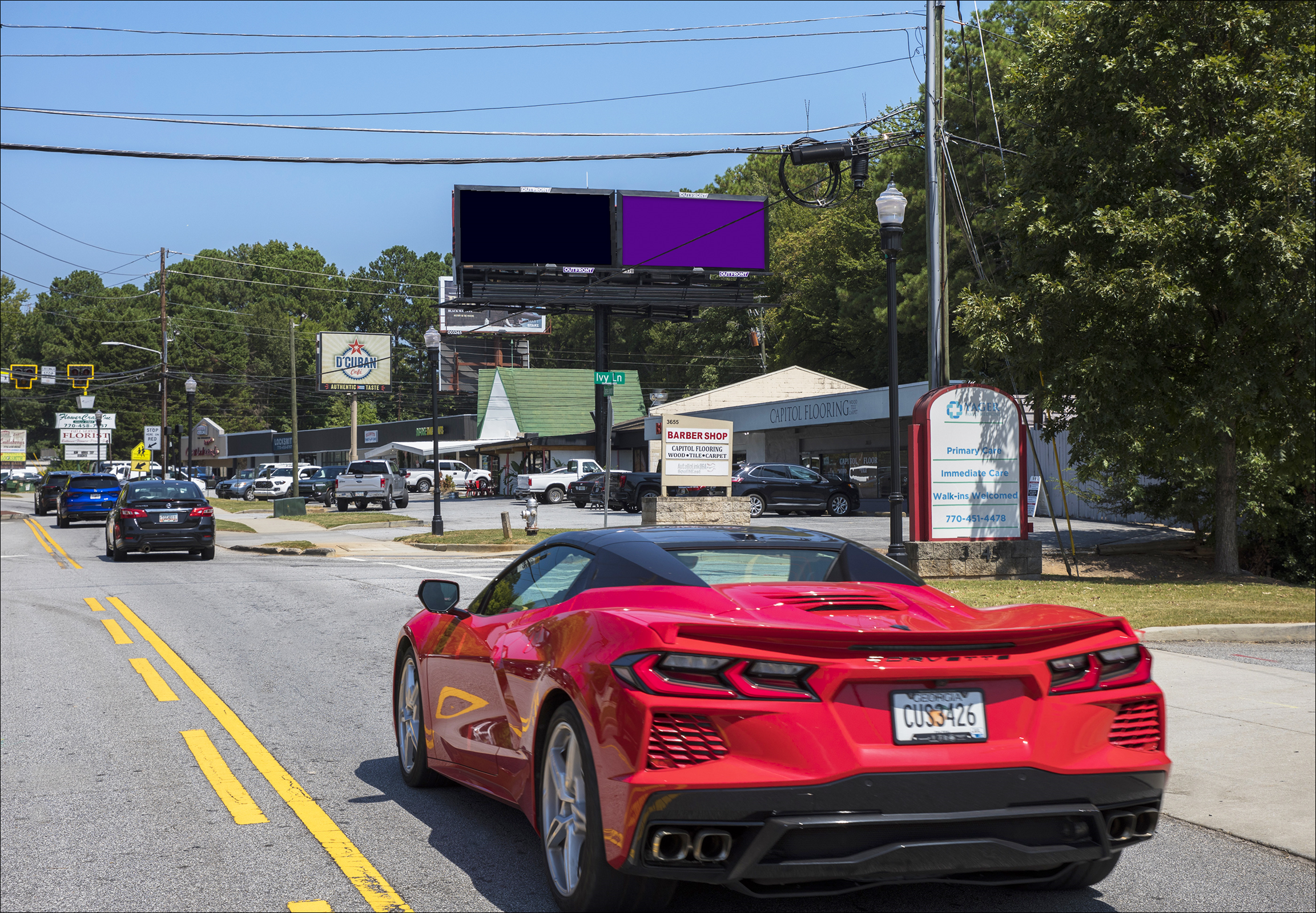 Chamblee-Dunwoody W/O Peachtree Ind N/S