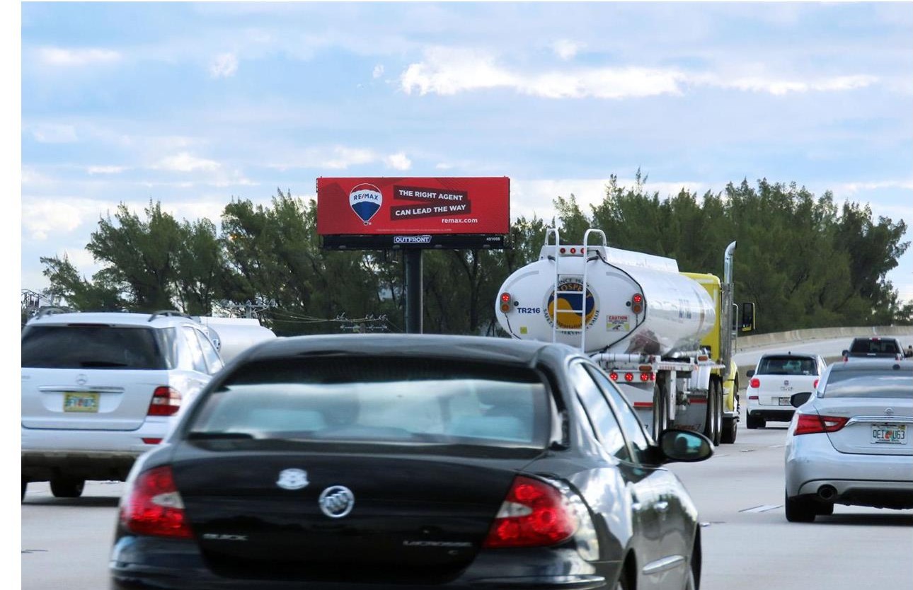 I-595 8448.00 ft E/O I-95 N/S