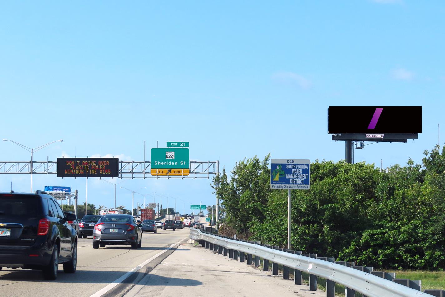 I-95 S/O Stirling Rd W/S