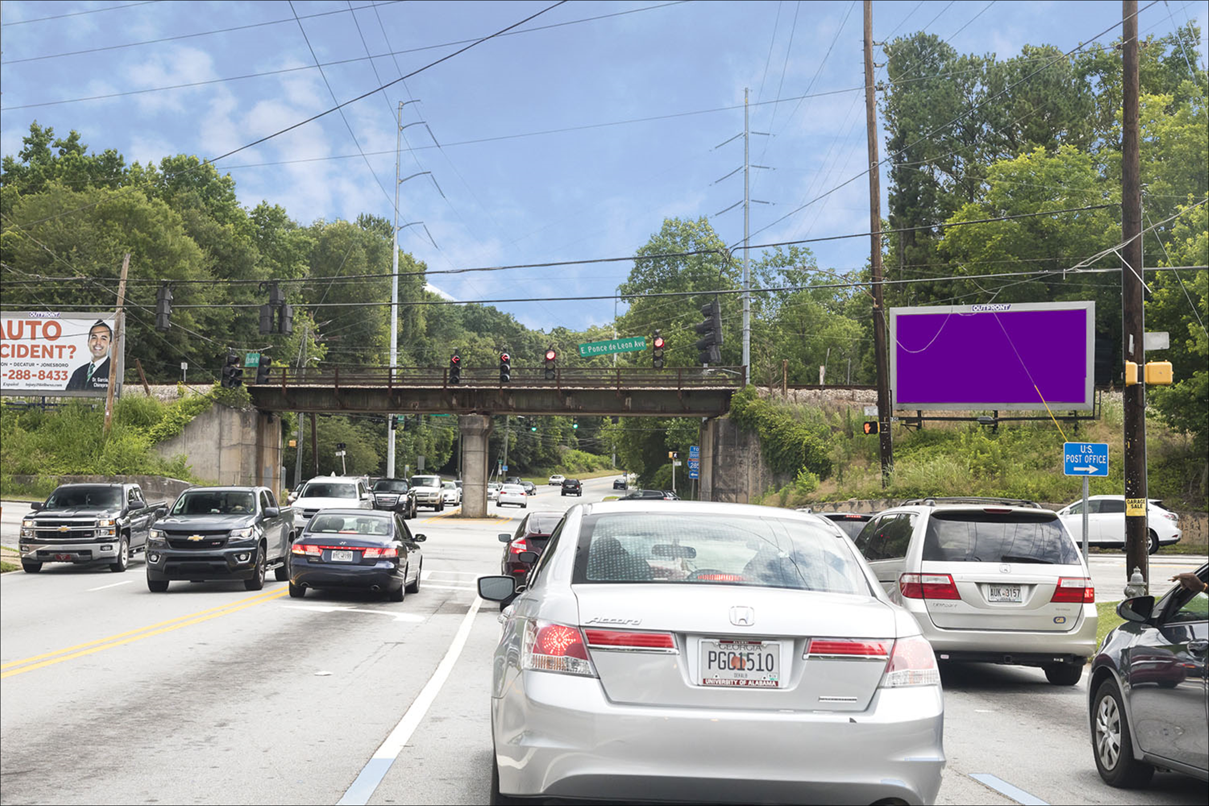 N Decatur Rd & E Ponce De Leon Ave S/S