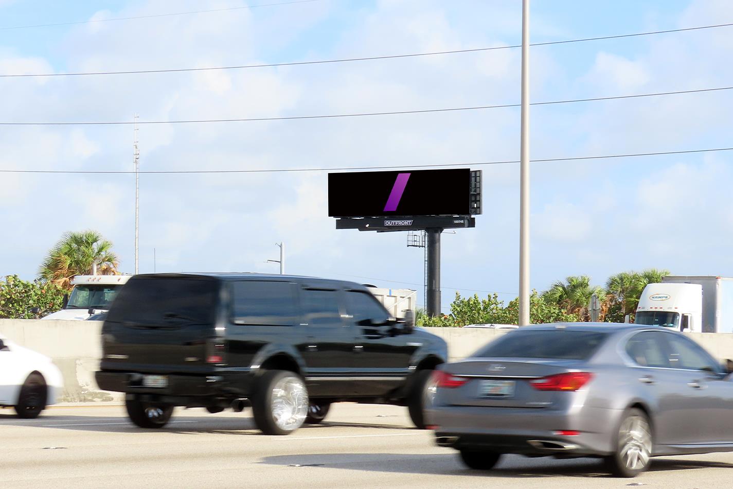 W/L I-95. .9 mi S/O Atlantic Ave