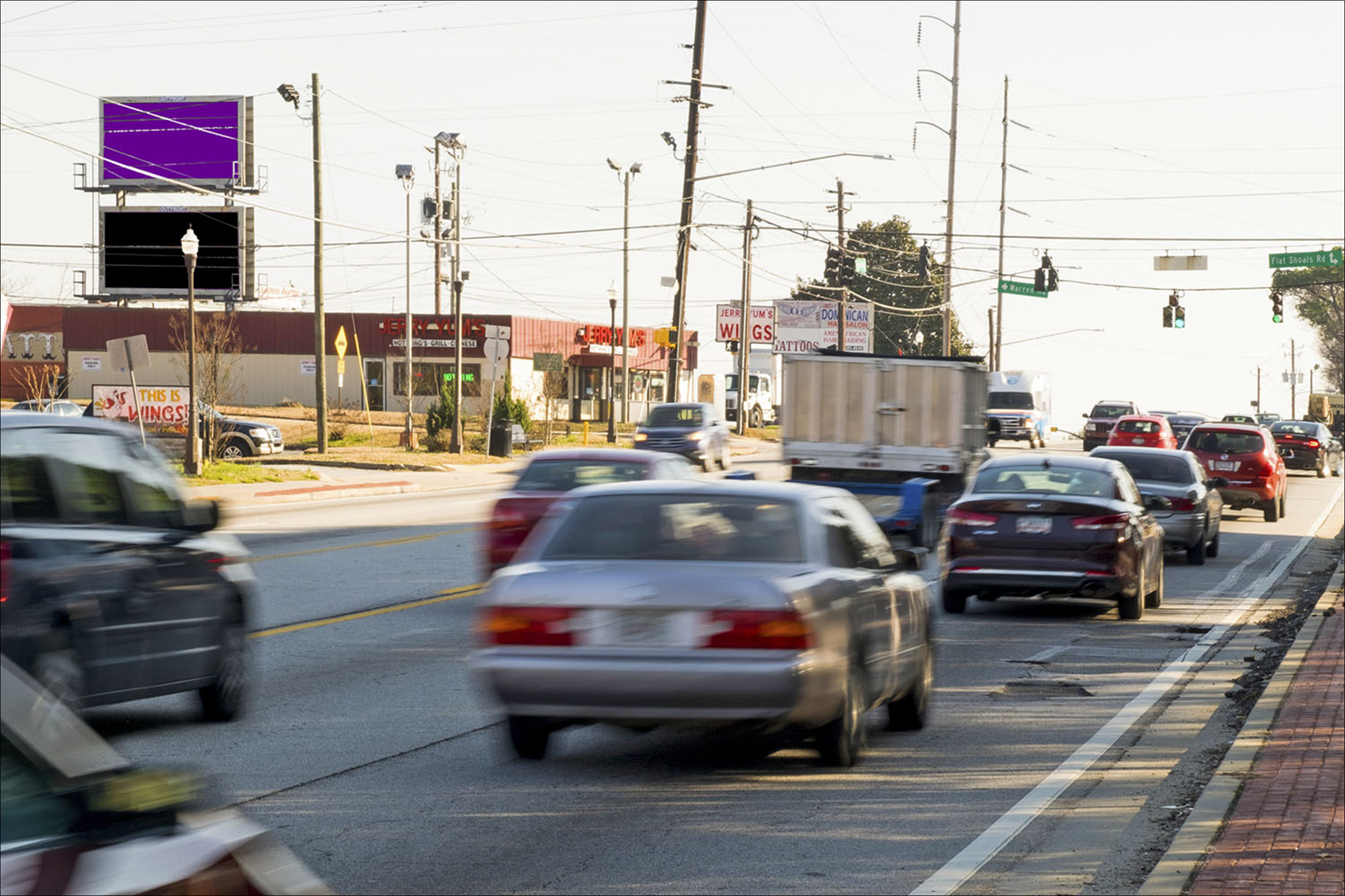 Flat Shoals Rd & Candler Rd E/S