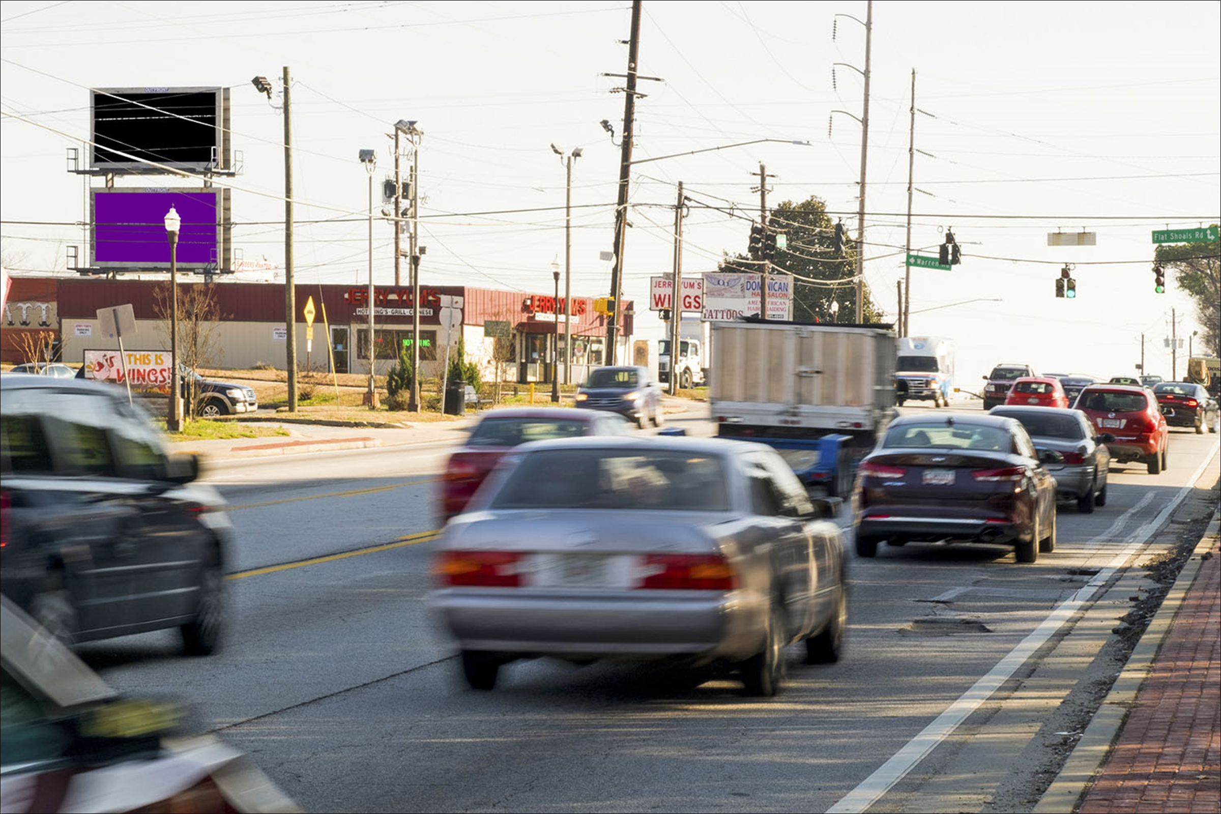 Flat Shoals Rd & Candler Rd E/S