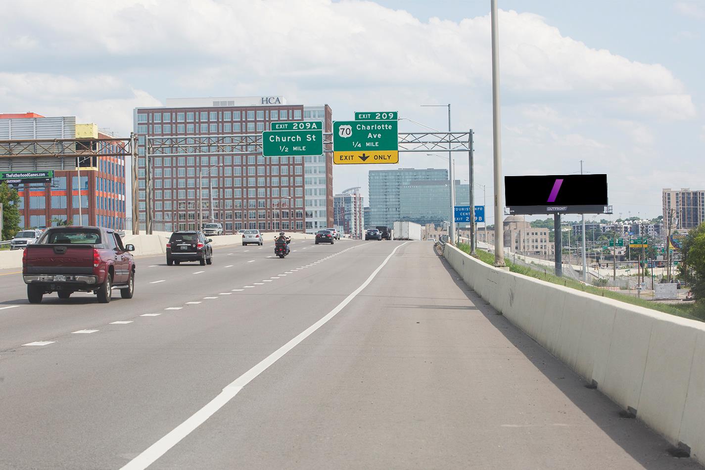 I-40/I-65 .3 M/W Charlotte Avenue S/S