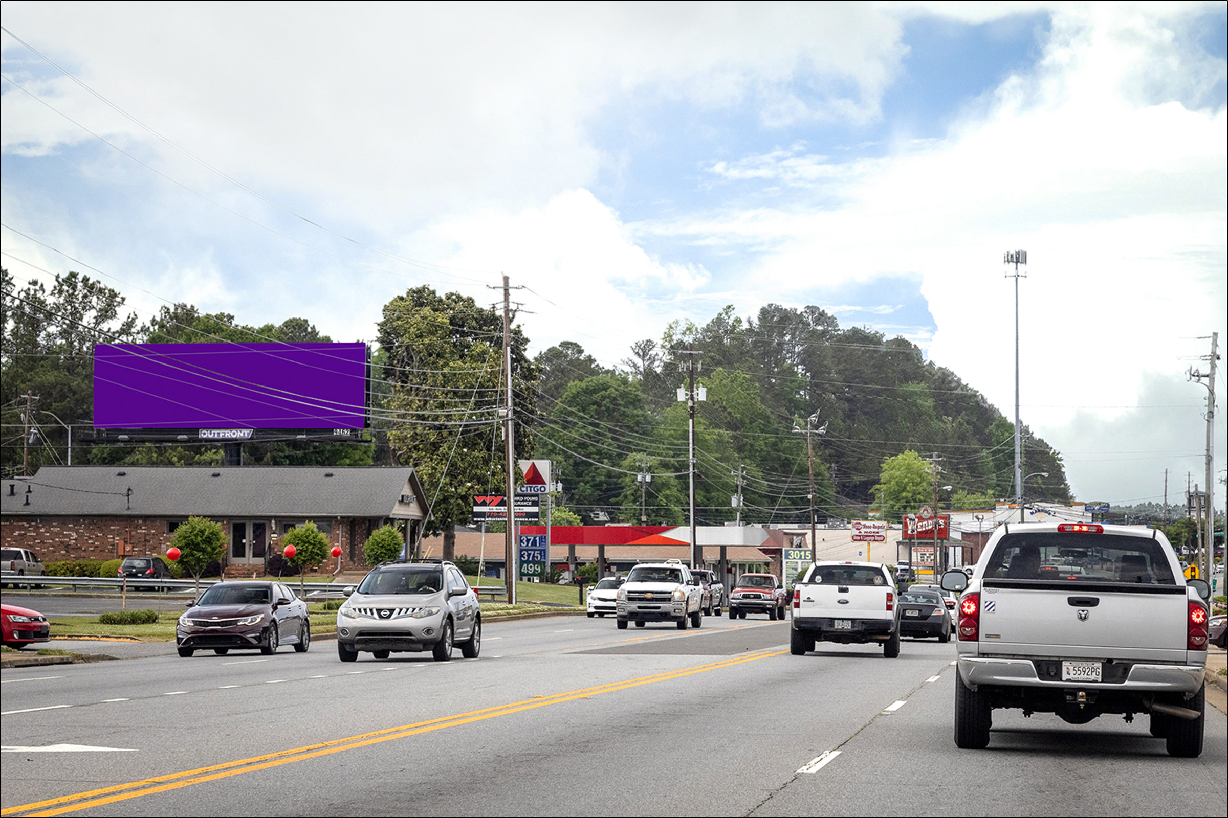 Canton Rd 0.32 mi N/O Piedmont Rd W/S