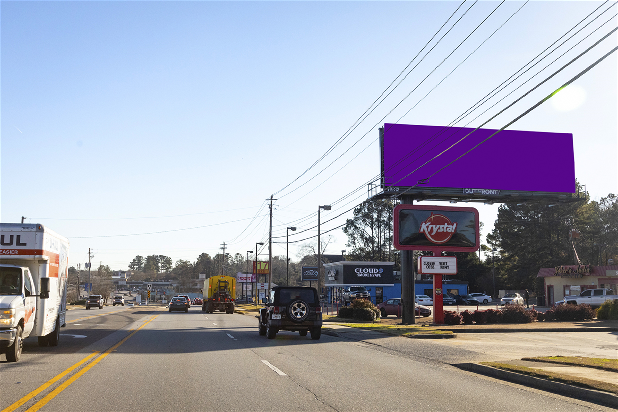 Canton Rd 0.14 mi N/O Piedmont Rd W/S