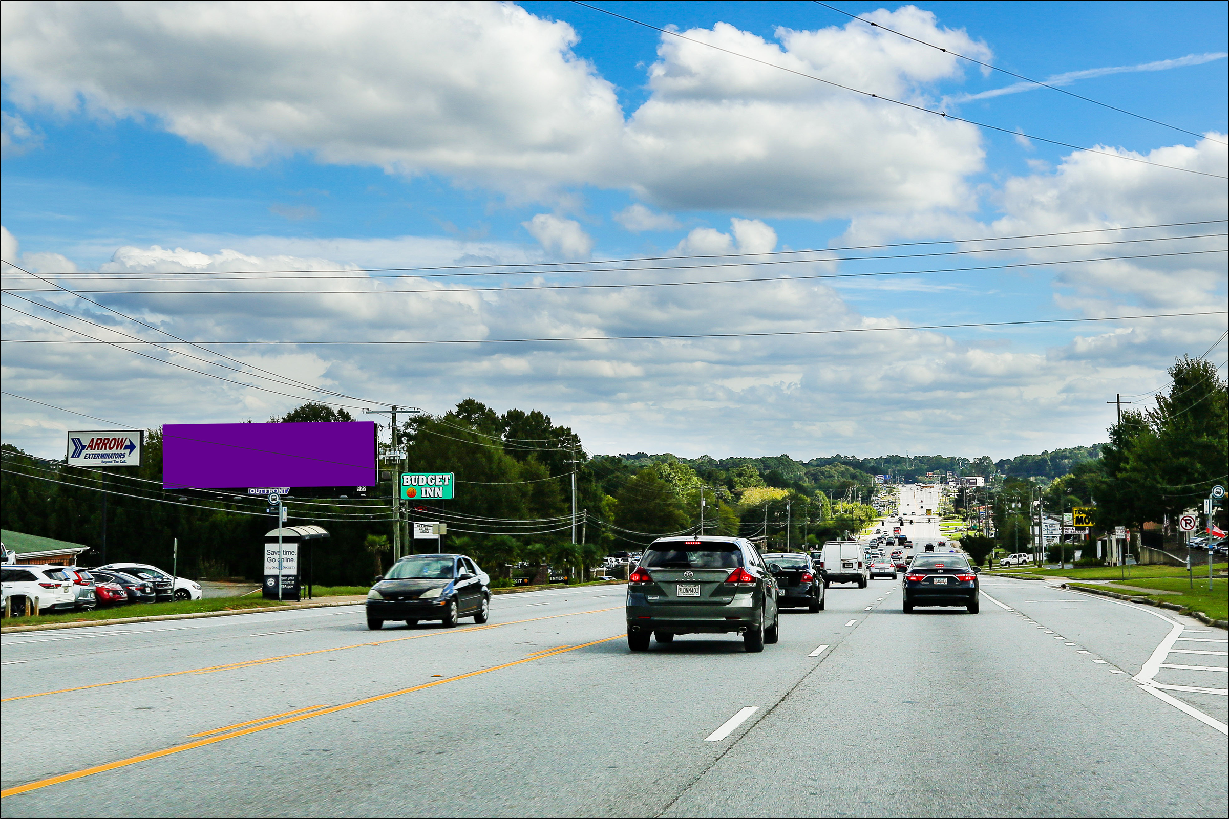N Cobb Pkwy 0.25 mi N/O Allgood Rd E/S
