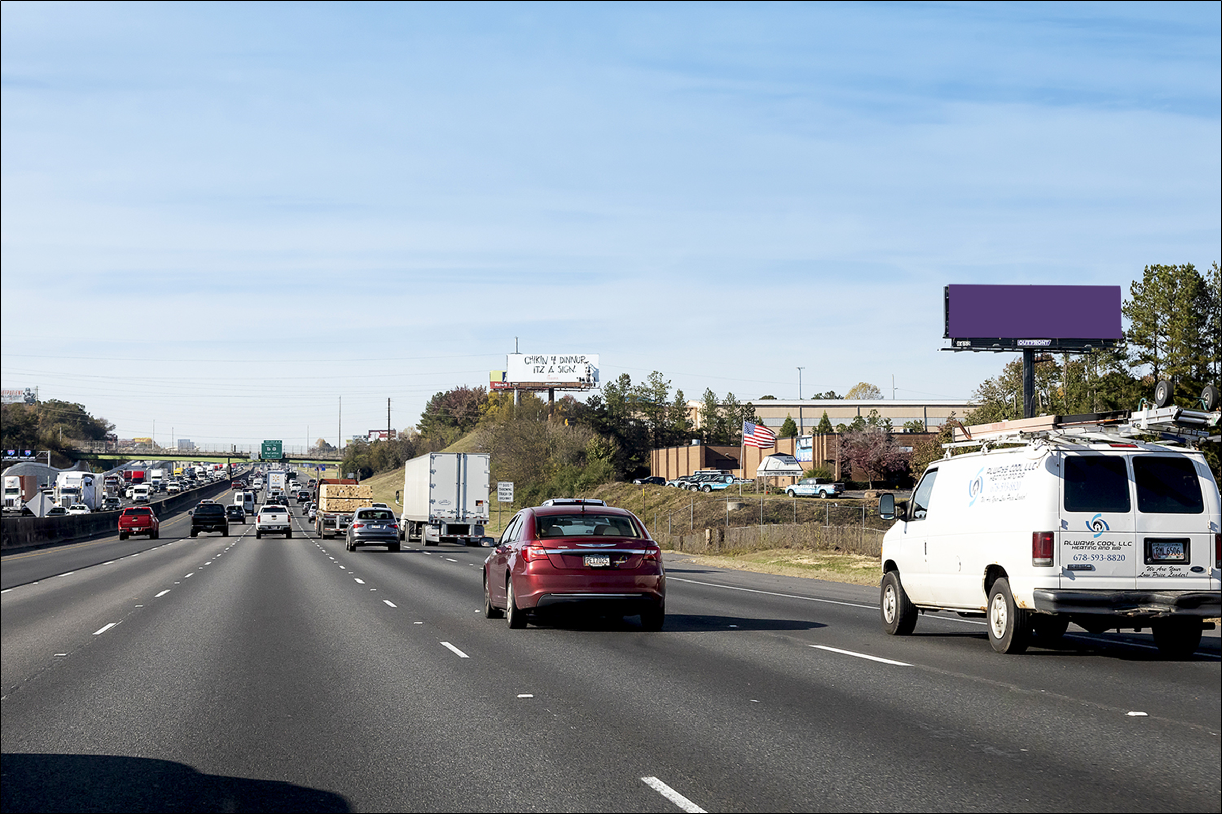 I-75N 0.23 mi S/O Allgood Rd E/S