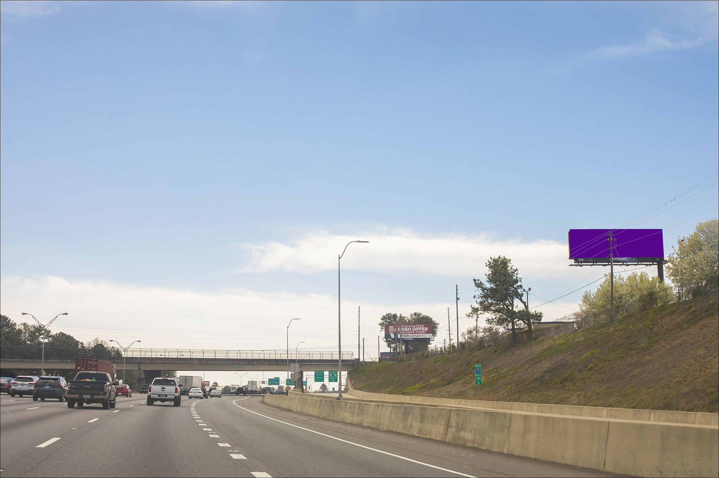 I-75N 300 ft N/O Gresham Rd W/S