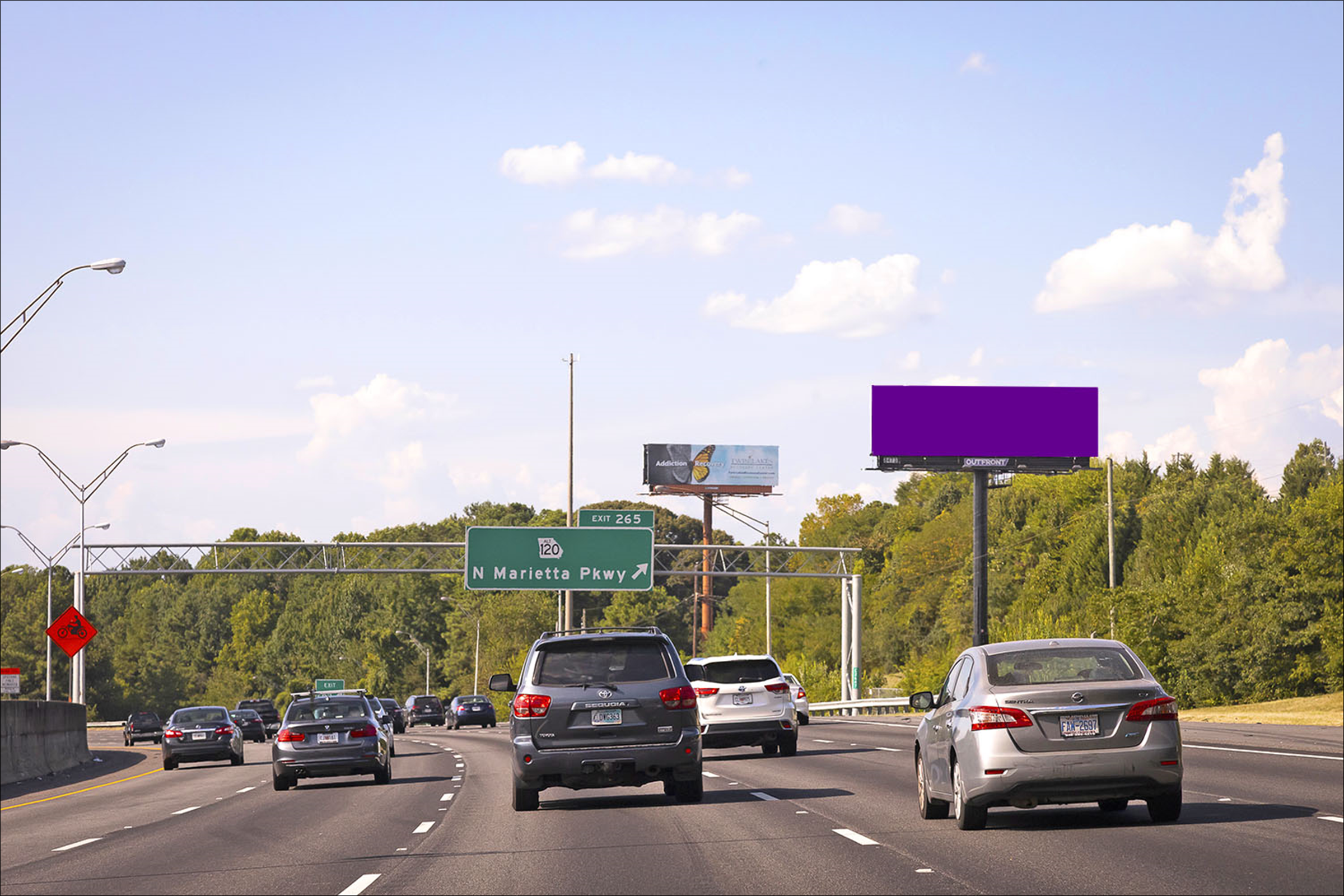 I-75N 0.13 mi N/O Gresham Rd E/S
