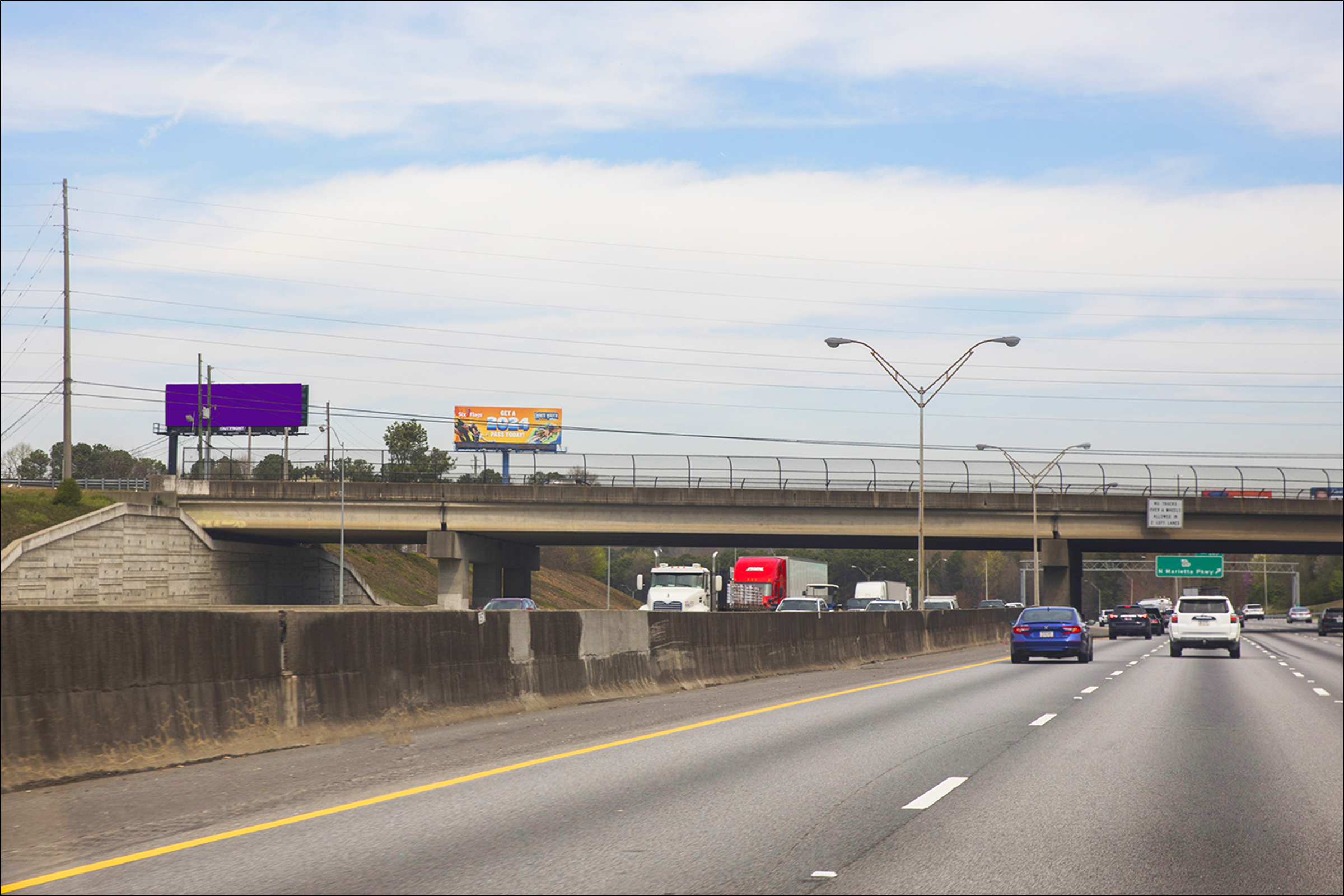I-75N 300 ft N/O Gresham Rd W/S