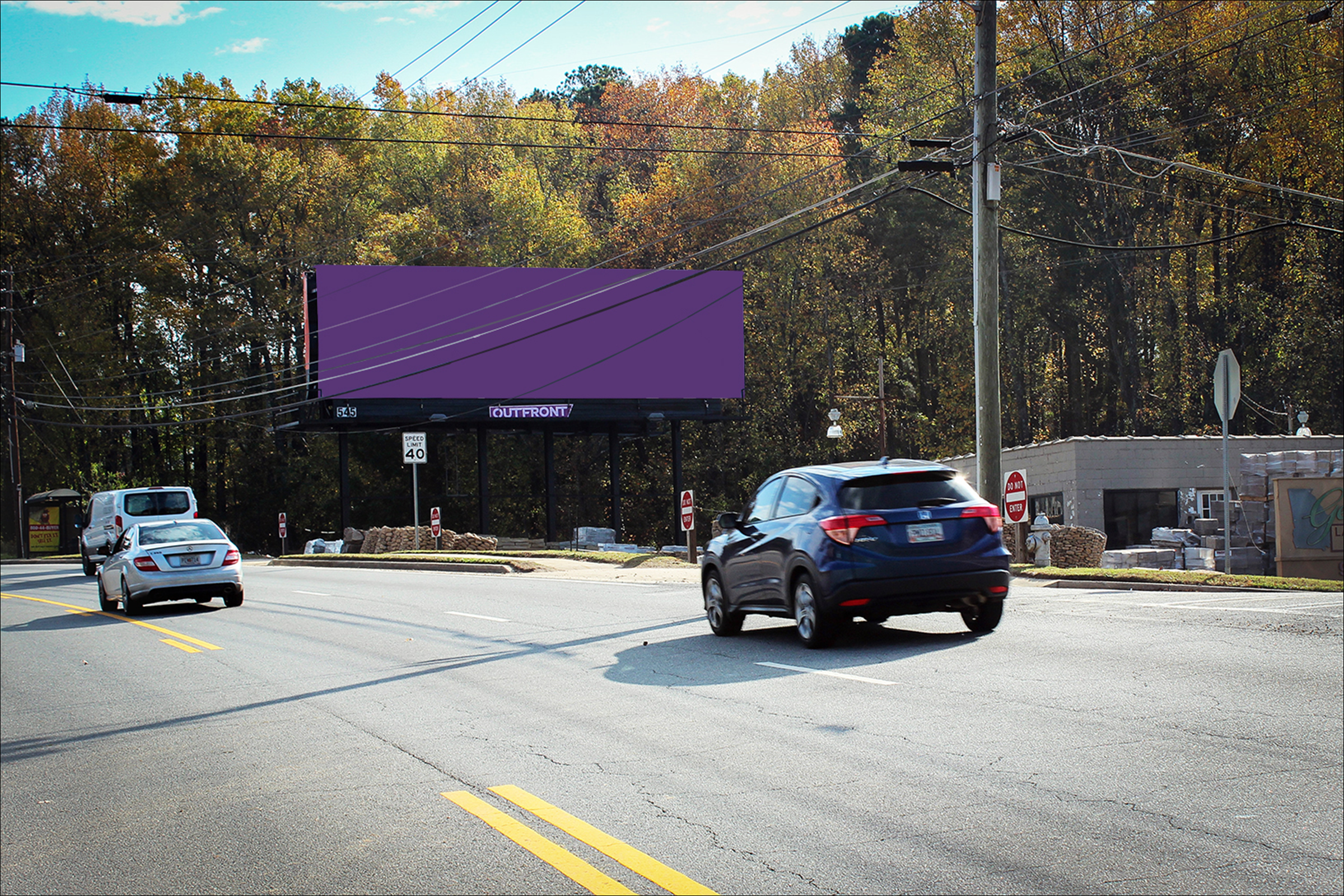S Marietta Pkwy 175 ft E/O Hudson Rd S/S
